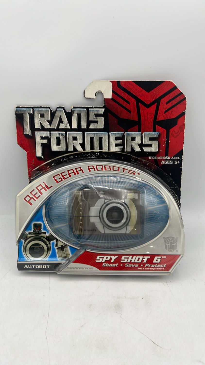 Hasbro Transformers Real Gear Spy Shot 6 Figure 2007