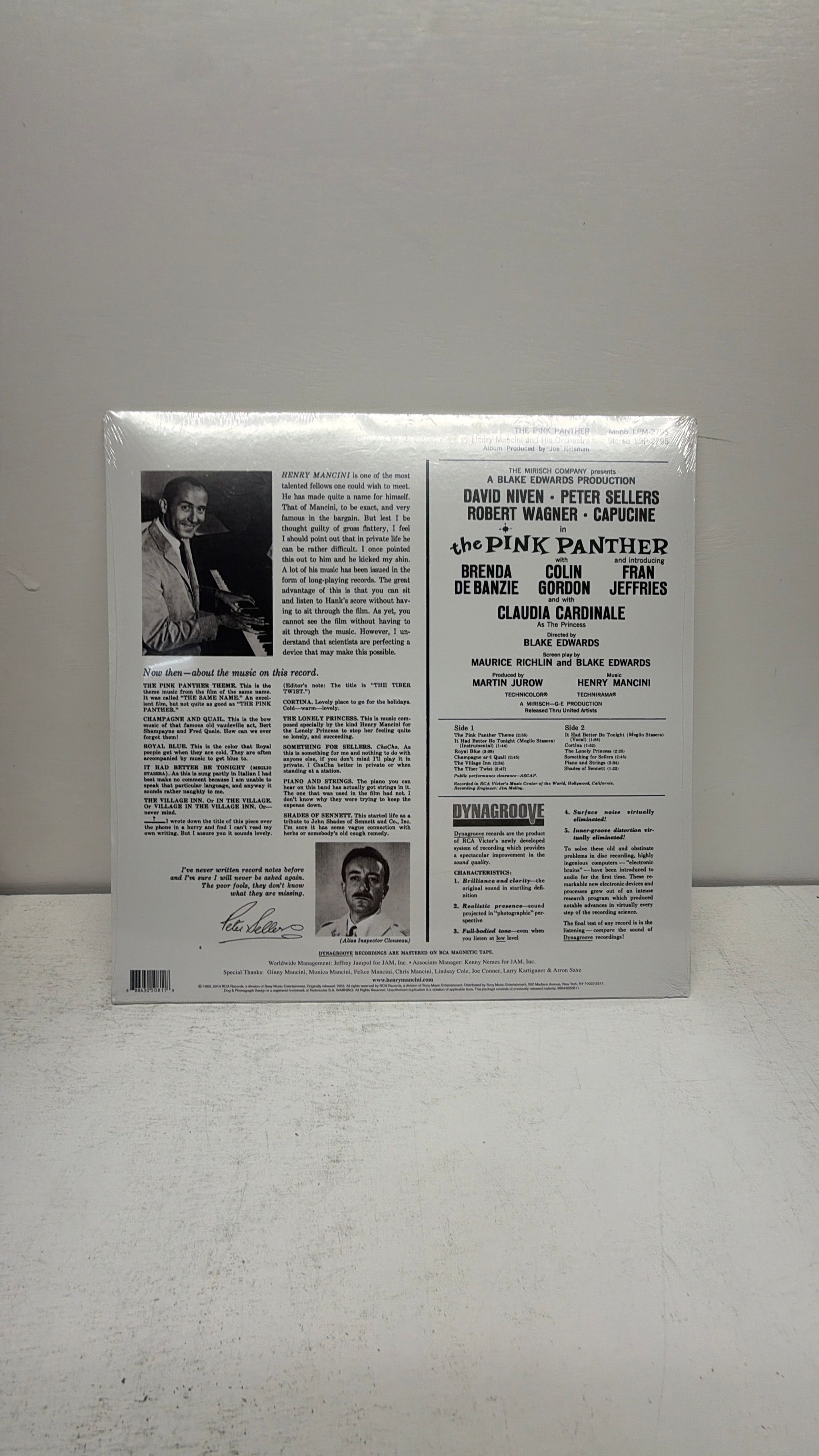 Vinyl Record | Henry Mancini - Pink Panther (Music from the Film Score) view 2