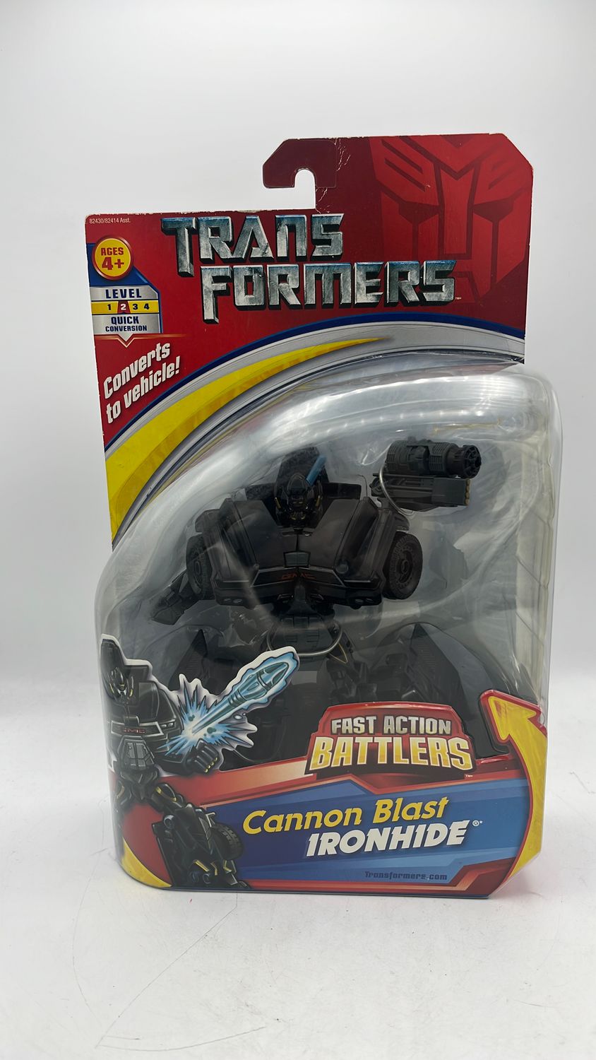 Hasbro Transformers Fast Action Battlers Cannon Blast Ironhide Figure 2007