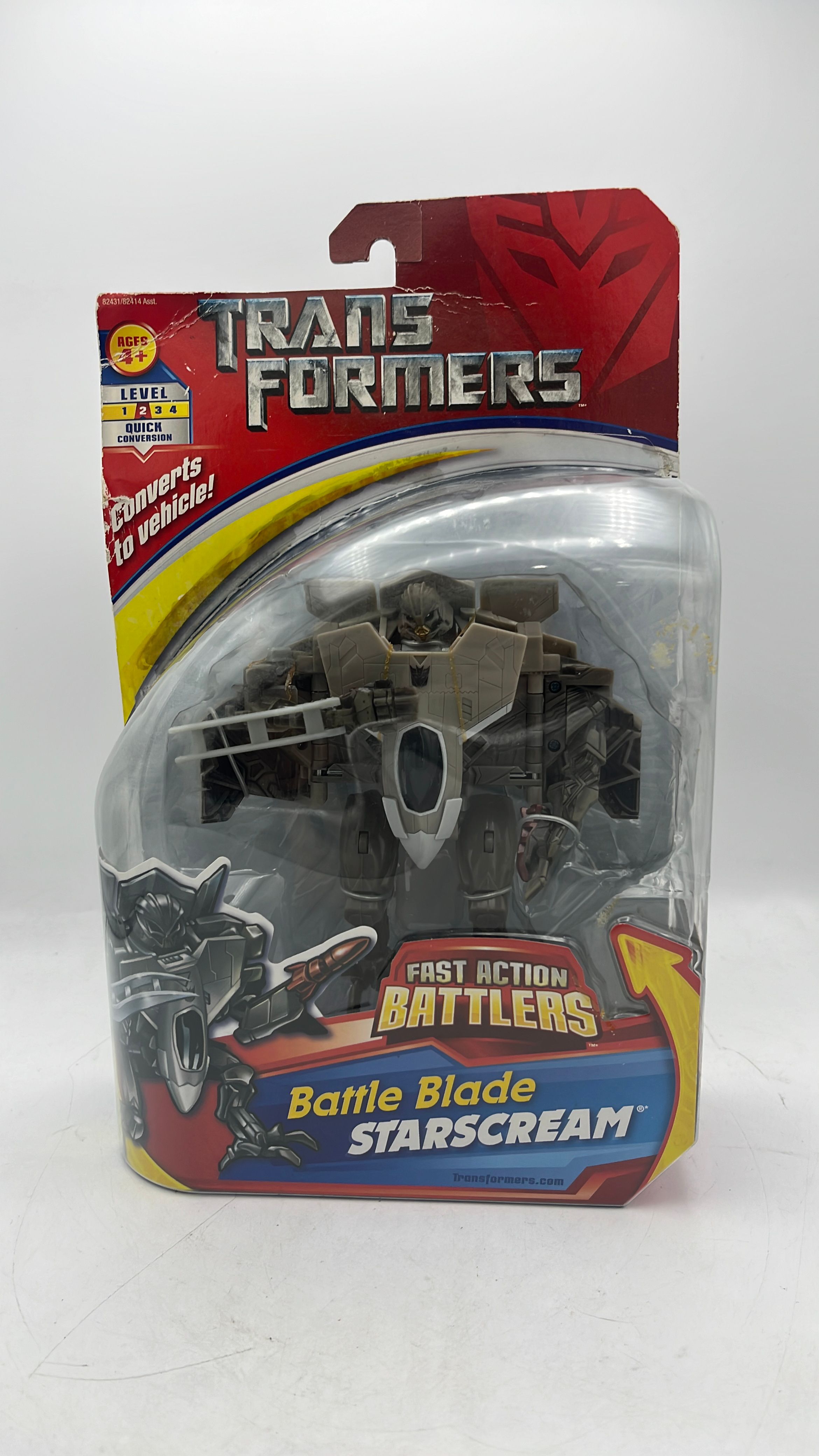 Hasbro Transformers Fast Action Battlers Starscream Figure 2007
