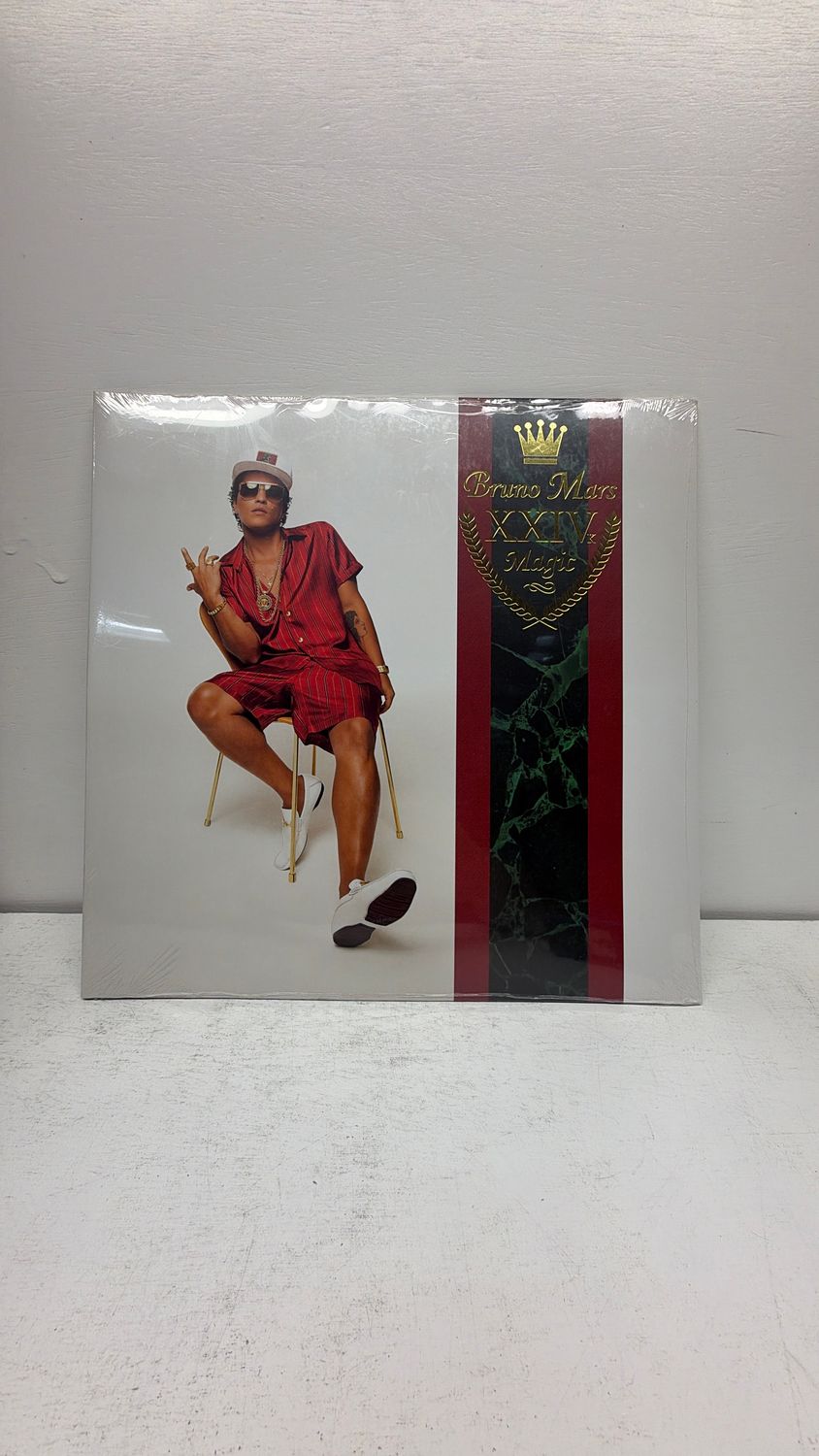Vinyl Record | Bruno Mars XXIV 24K Magic
