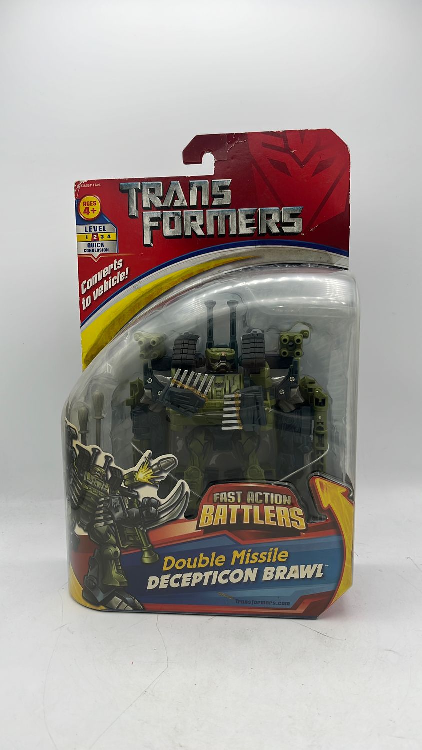 Hasbro Transformers Fast Action Battlers Double Missile Brawl Figure 2007