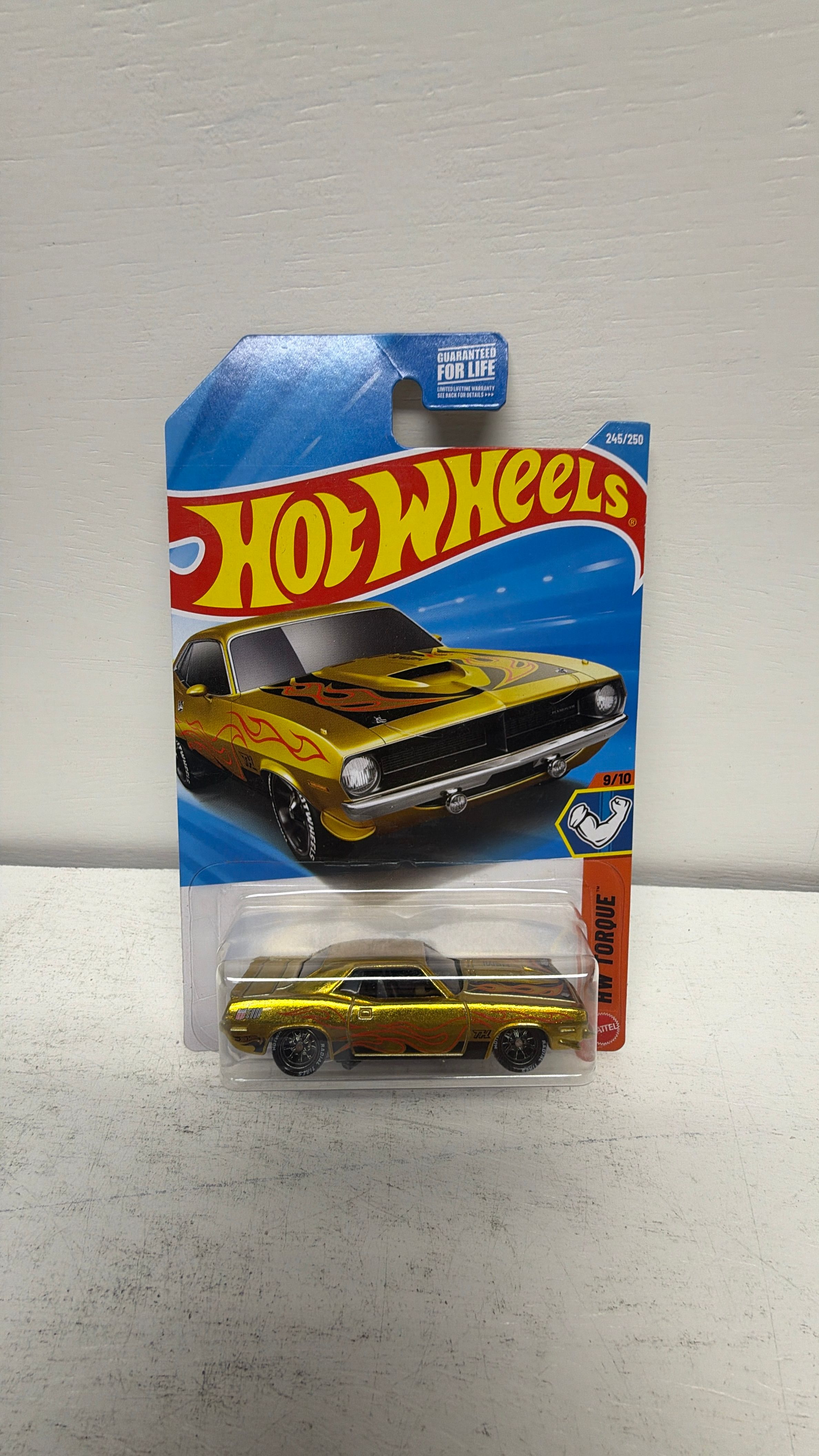 Mattel Hot Wheels '70 Plymouth AAR Cuda Super Treasure Hunt 2026 (Creased Hook)