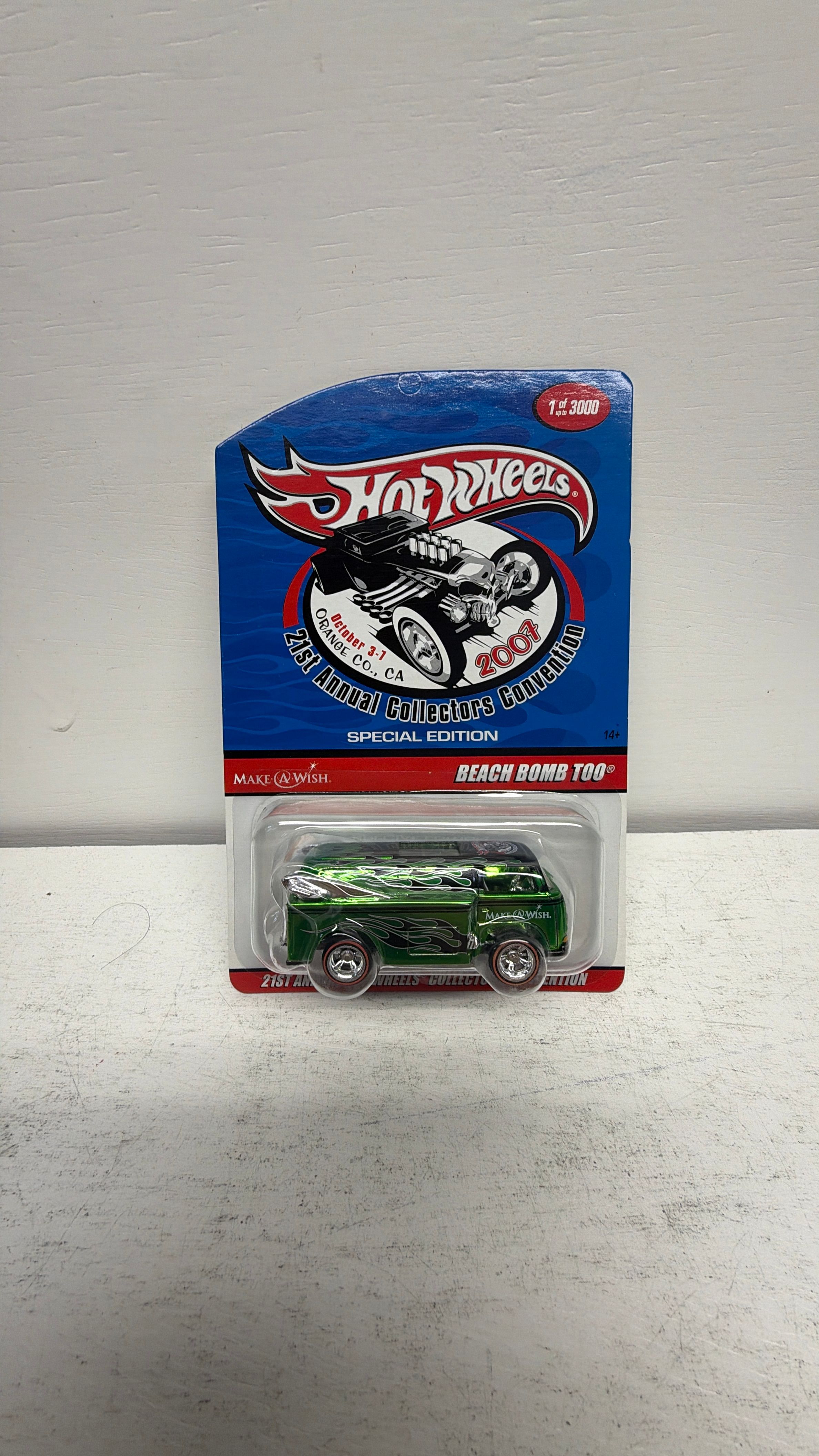 Mattel Hot Wheels Volkswagen Beach Bomb Too 2007 21st Convention Redline 1 of 3000