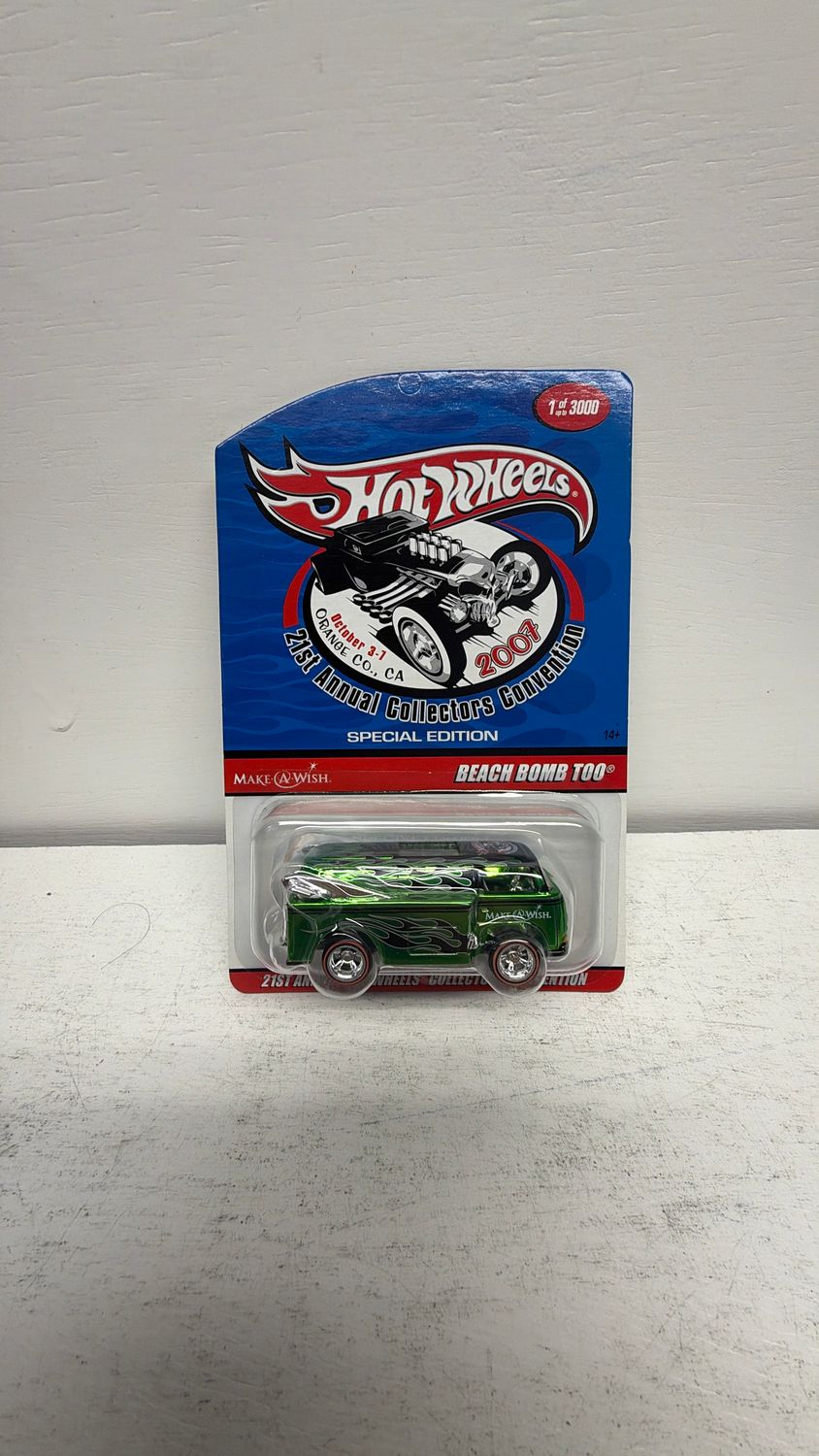 Mattel Hot Wheels Volkswagen Beach Bomb Too 2007 21st Convention Redline 1 of 3000