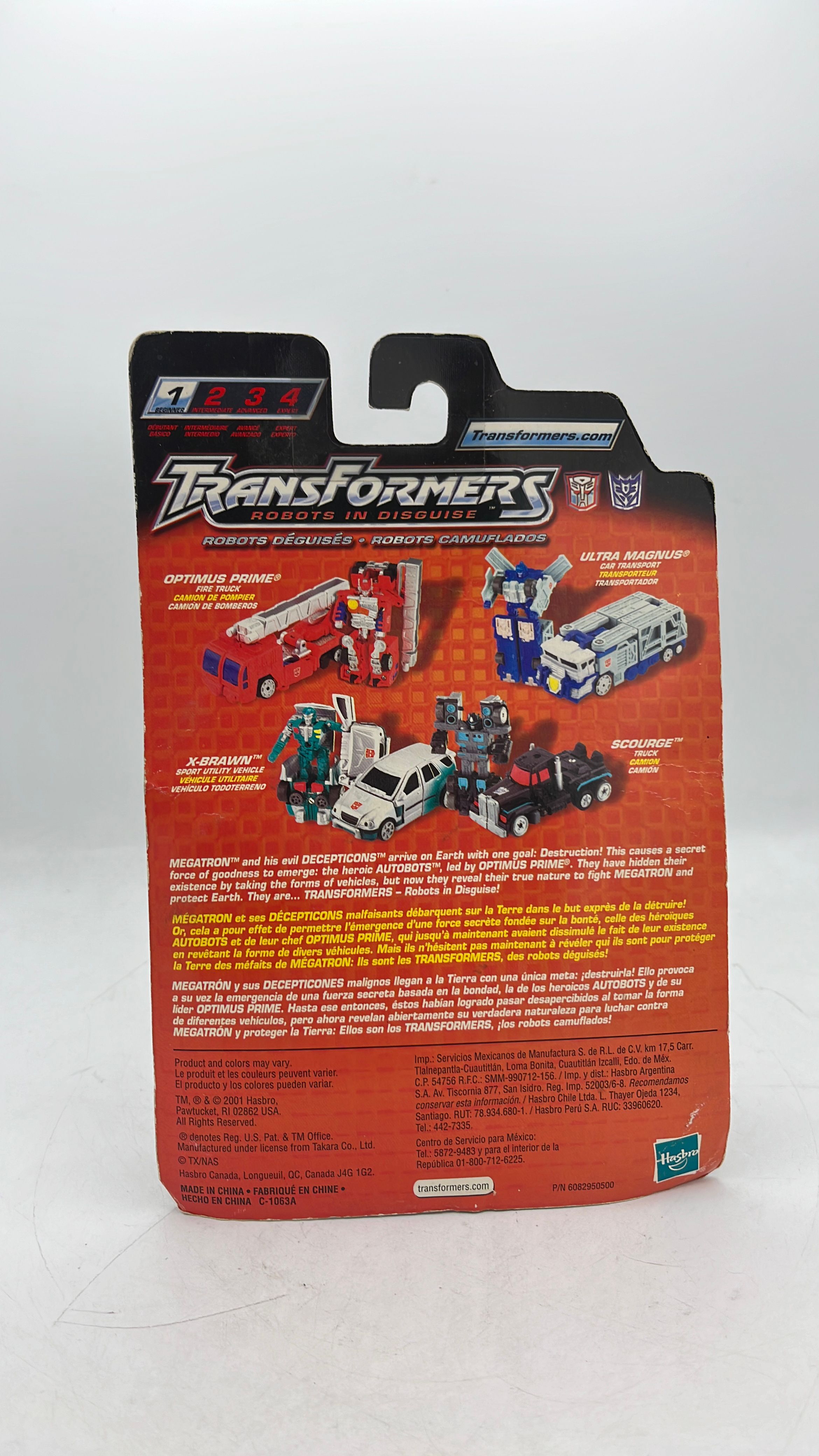 Hasbro Transformers Robots In Disguise Mini-Con Ultra Magnus Figure 2001 view 3