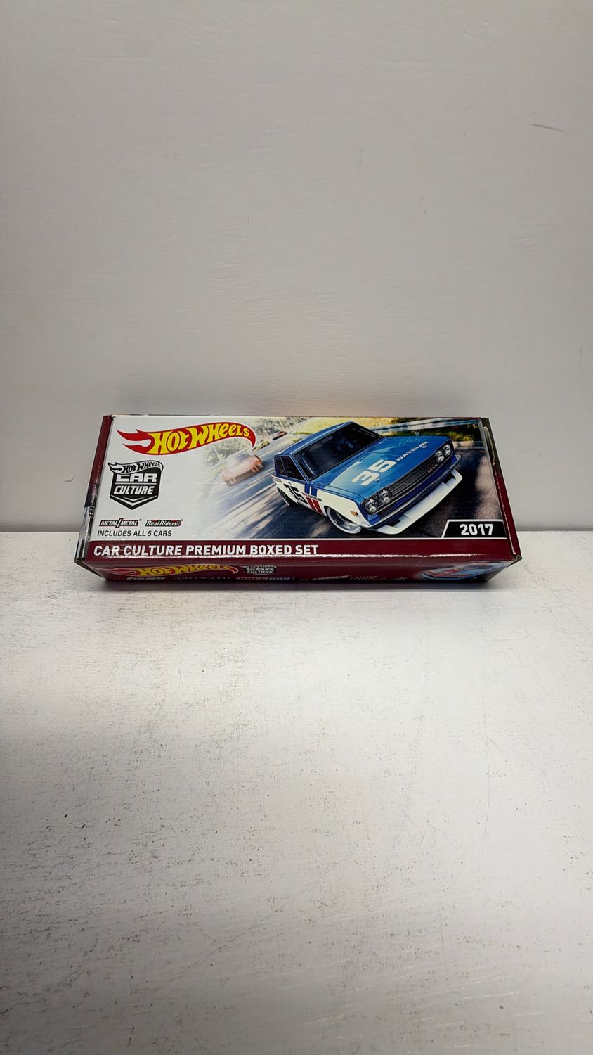 Mattel Hot Wheels Car Culture Premium RLC Box Set 5 Complete 2017 (open box)