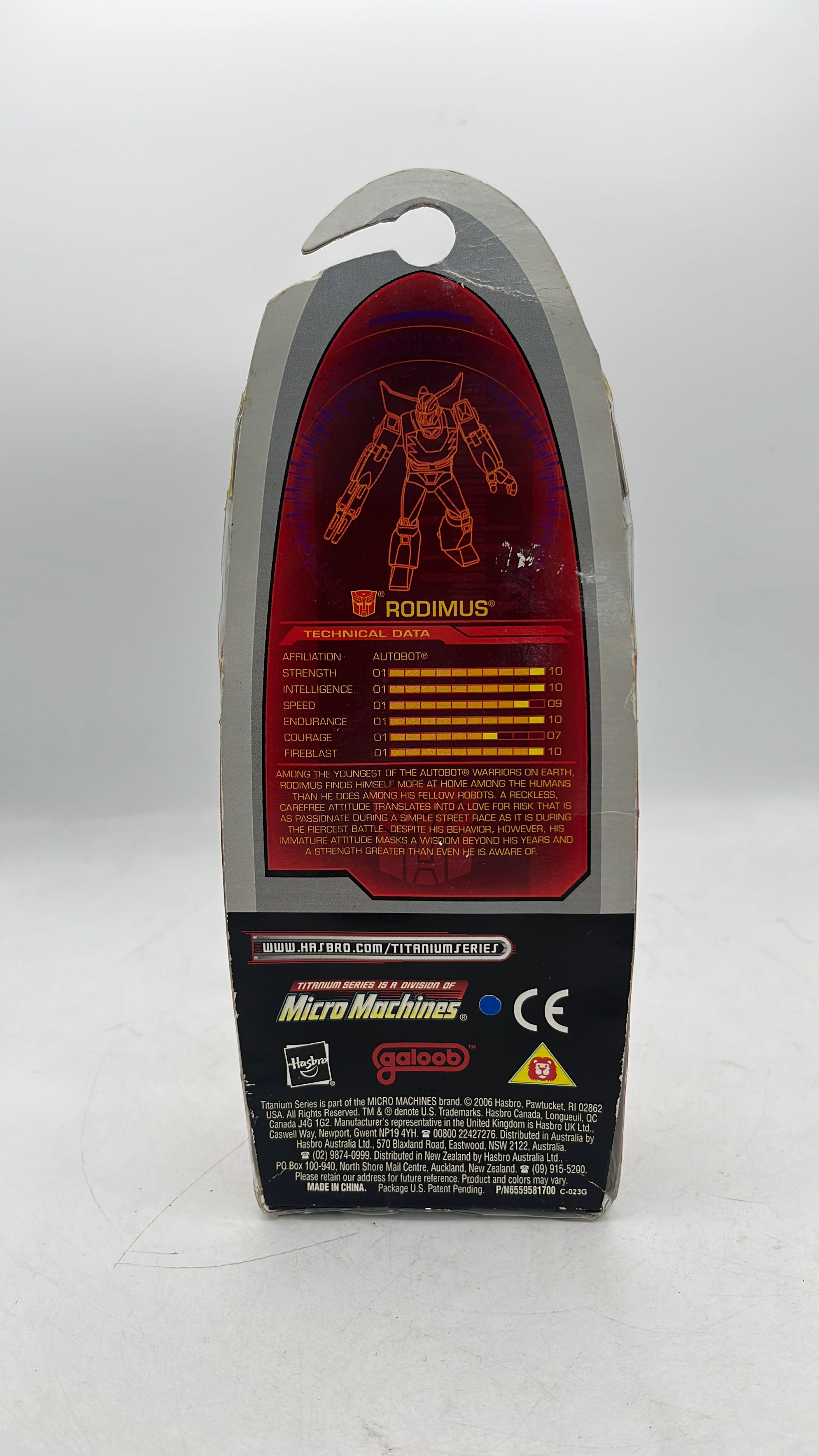 Galoob Transformers Titanium Series Rodimus Die-Cast Figure 2006 view 3