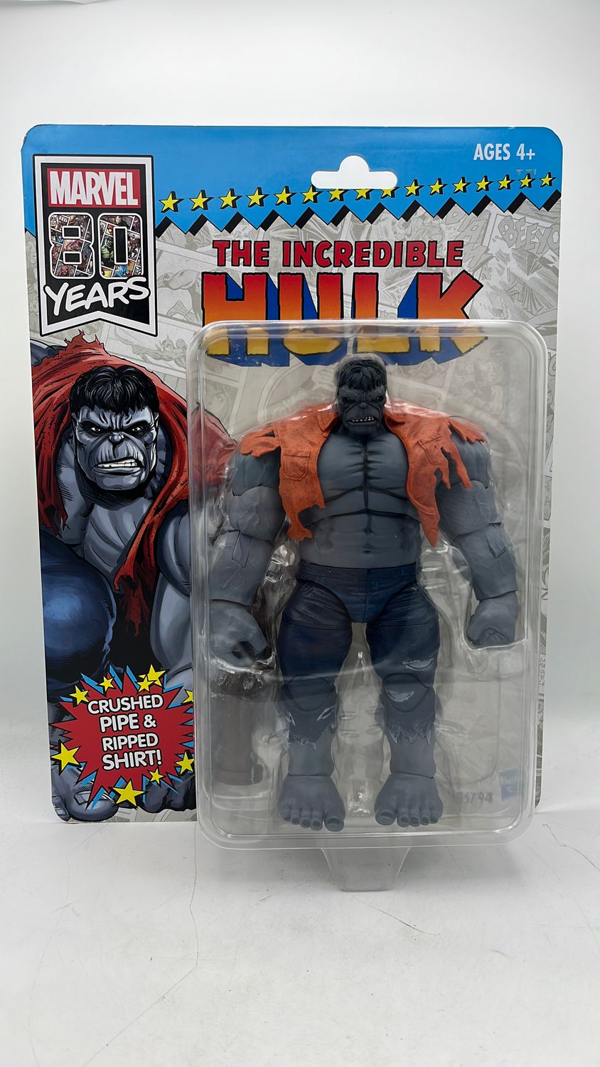 Hasbro Marvel Legends 80th Retro Grey Hulk Figure 2018