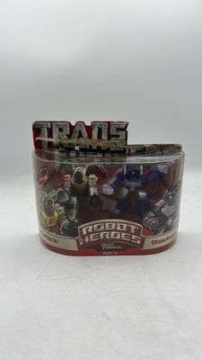 Hasbro Transformers Robot Heroes Grimlock Vs. Shockwave Figures 2006