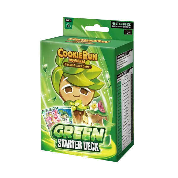 CookieRun Braverse TCG Green Starter Deck ST3