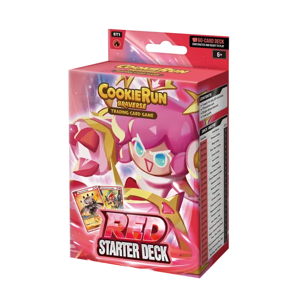 CookieRun Braverse TCG Red Starter Deck ST1