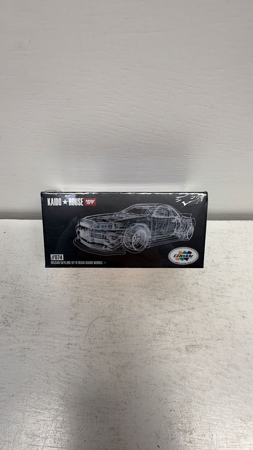 Kaido House Mini GT //074 Nissan Skyline GT-R (R34) Kaido Works (Sealed)