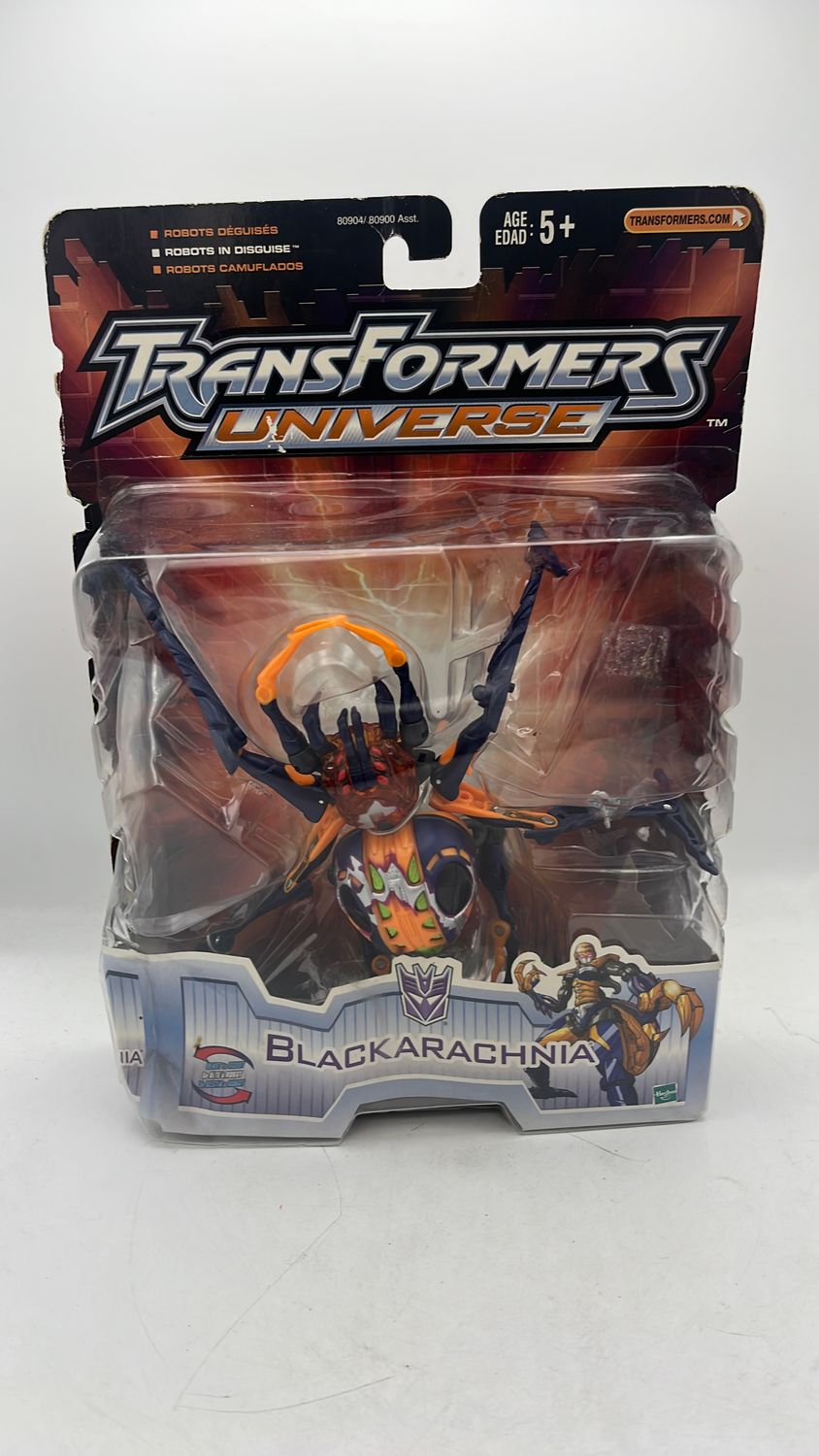 Hasbro Transformers Universe Blackarachnia Figure 2003