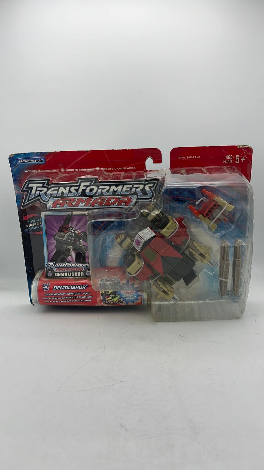 Hasbro Transformers Armada Demolishor Figure 2002