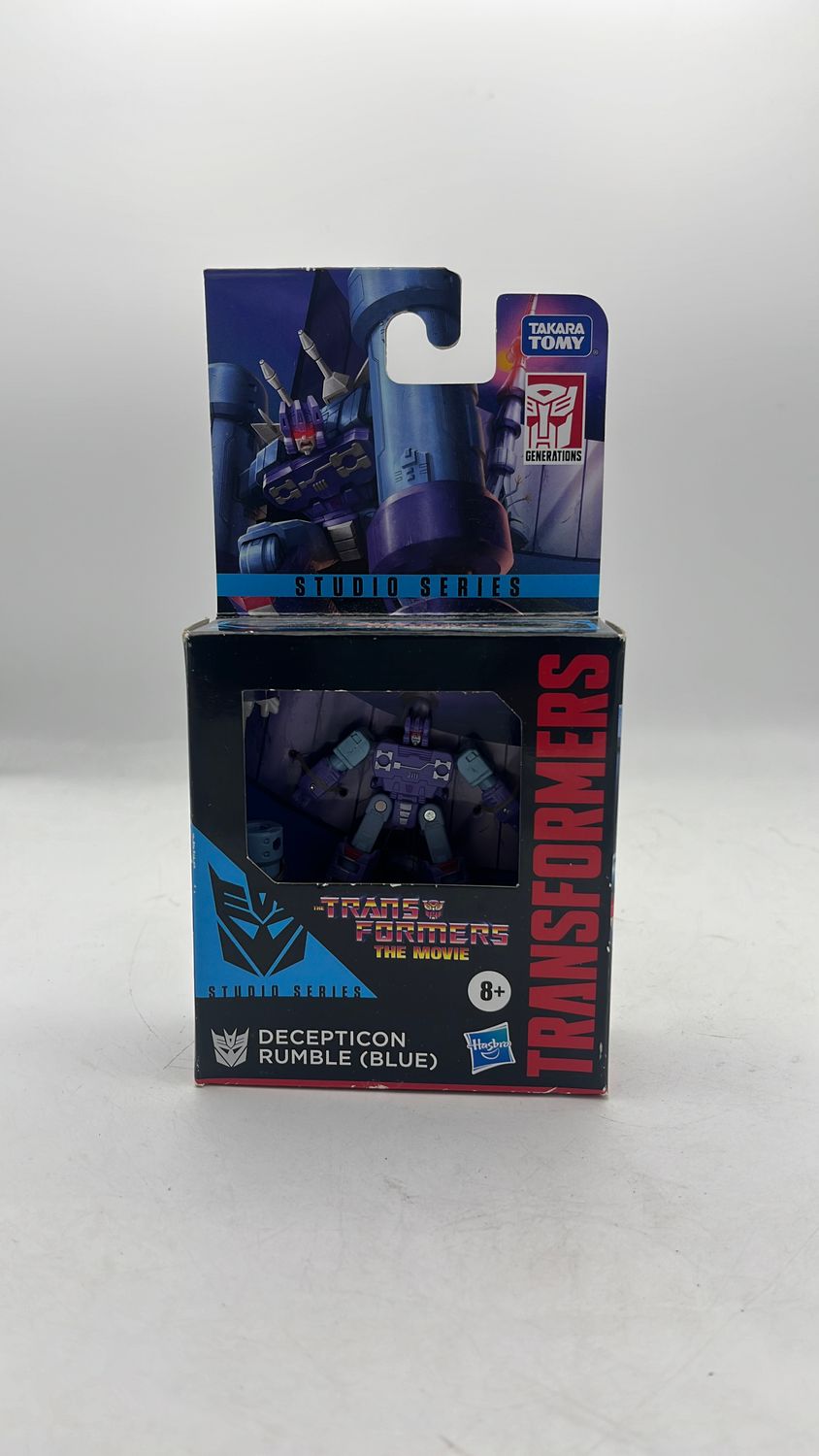 Hasbro Transformers Studio Series 86 Rumble (Blue) Figure 2022
