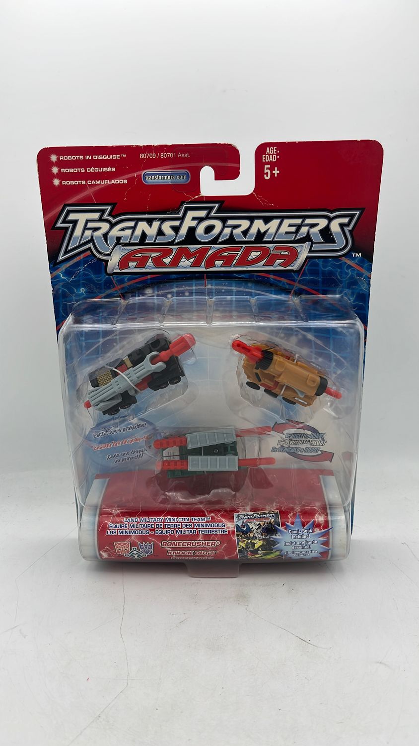 Hasbro Transformers Armada Land Military Mini-Con Team Figures 2002
