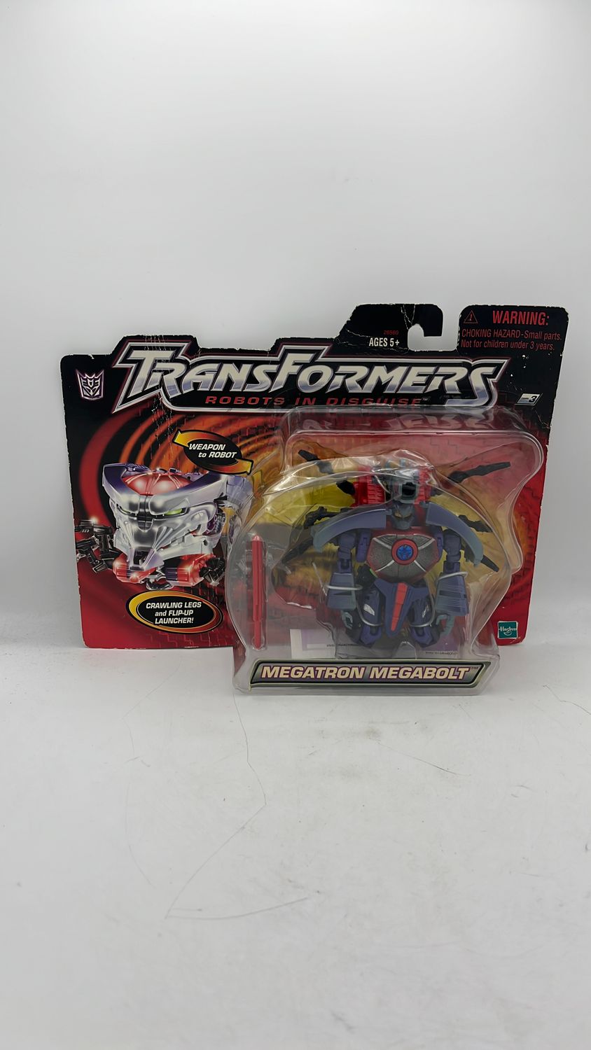 Hasbro Transformers Robots In Disguise Megatron Megabolt Figure 2001