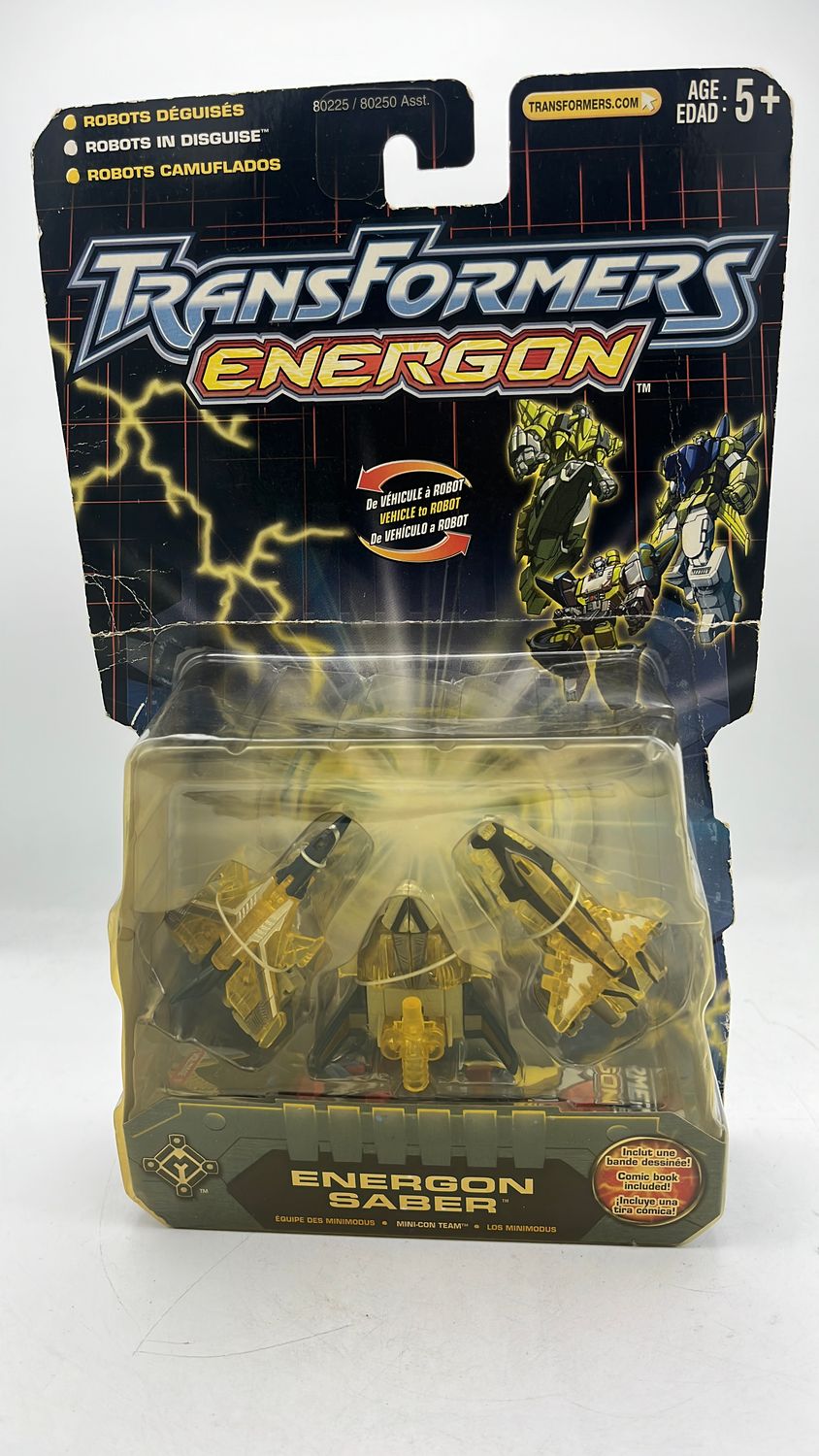 Hasbro Transformers Energon™ Energon Saber Figures 2003
