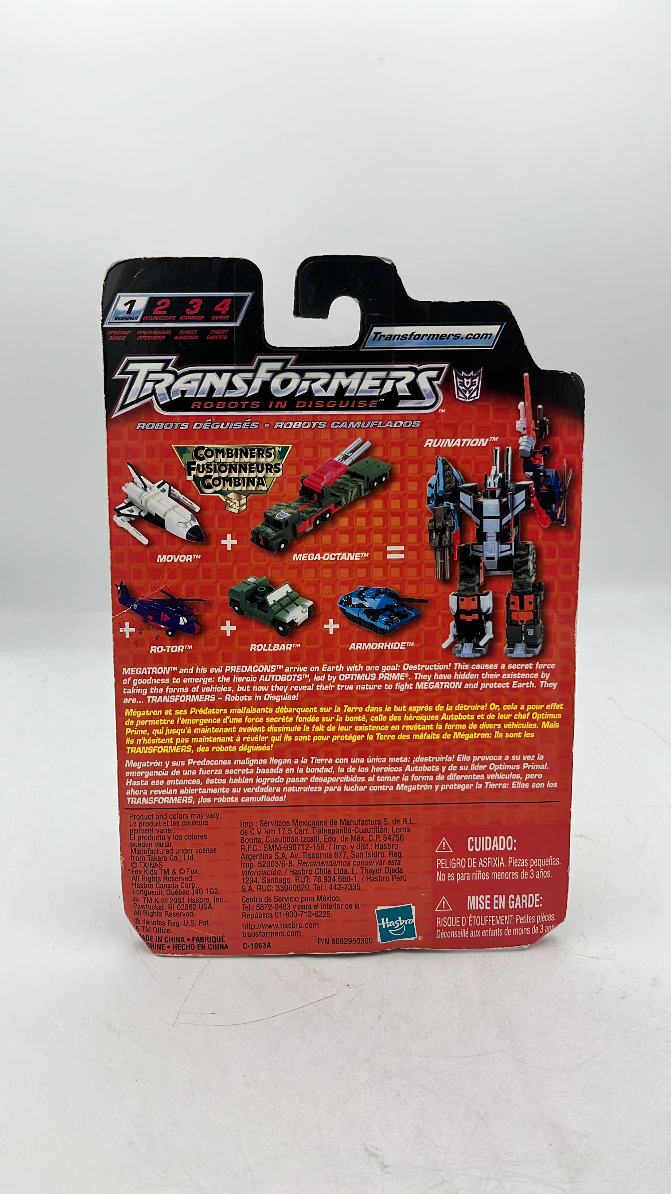 Hasbro Transformers Robots In Disguise Armorhide Figure 2001 view 3