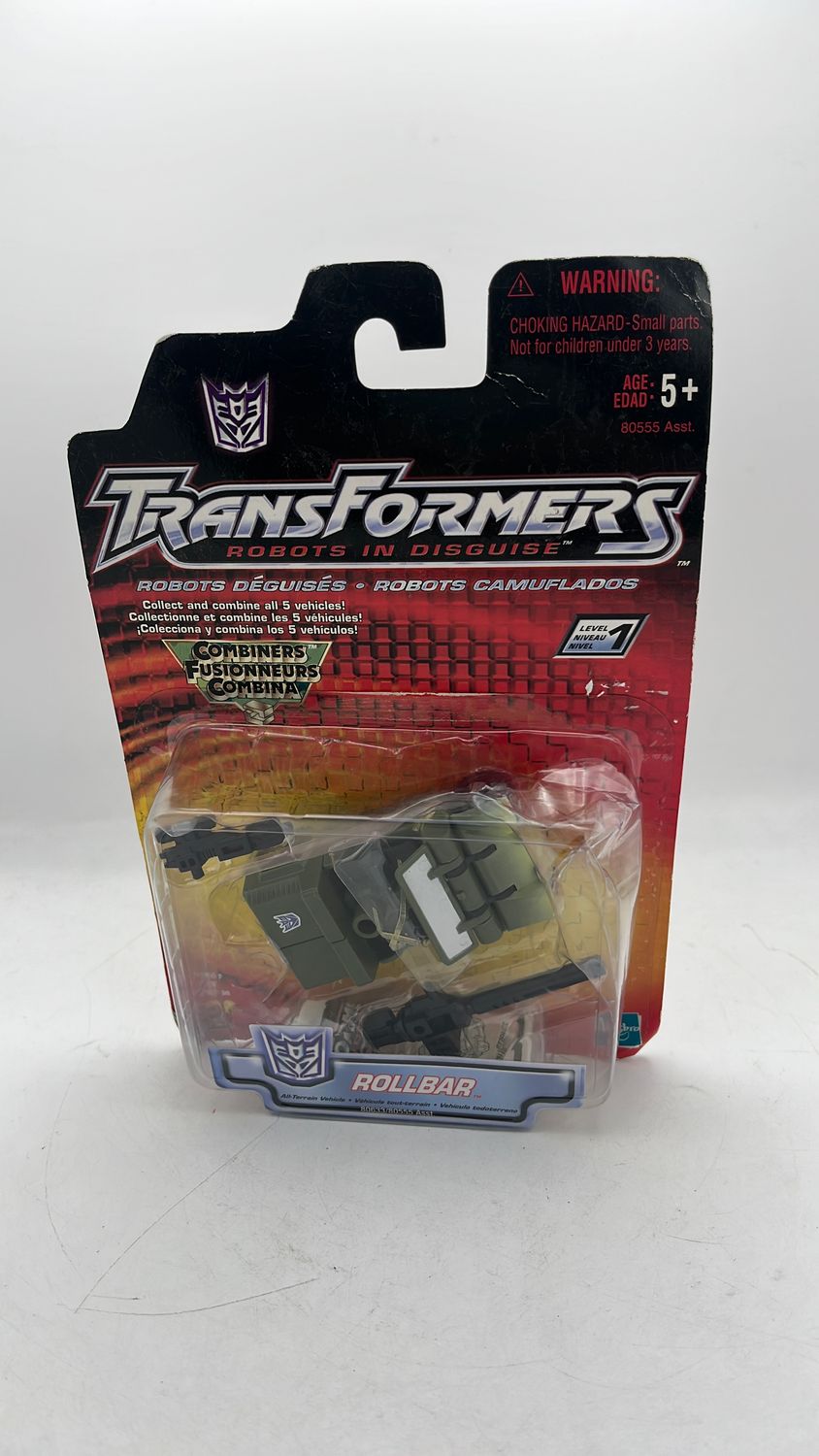 Hasbro Transformers Robots In Disguise Rollbar Figure 2001