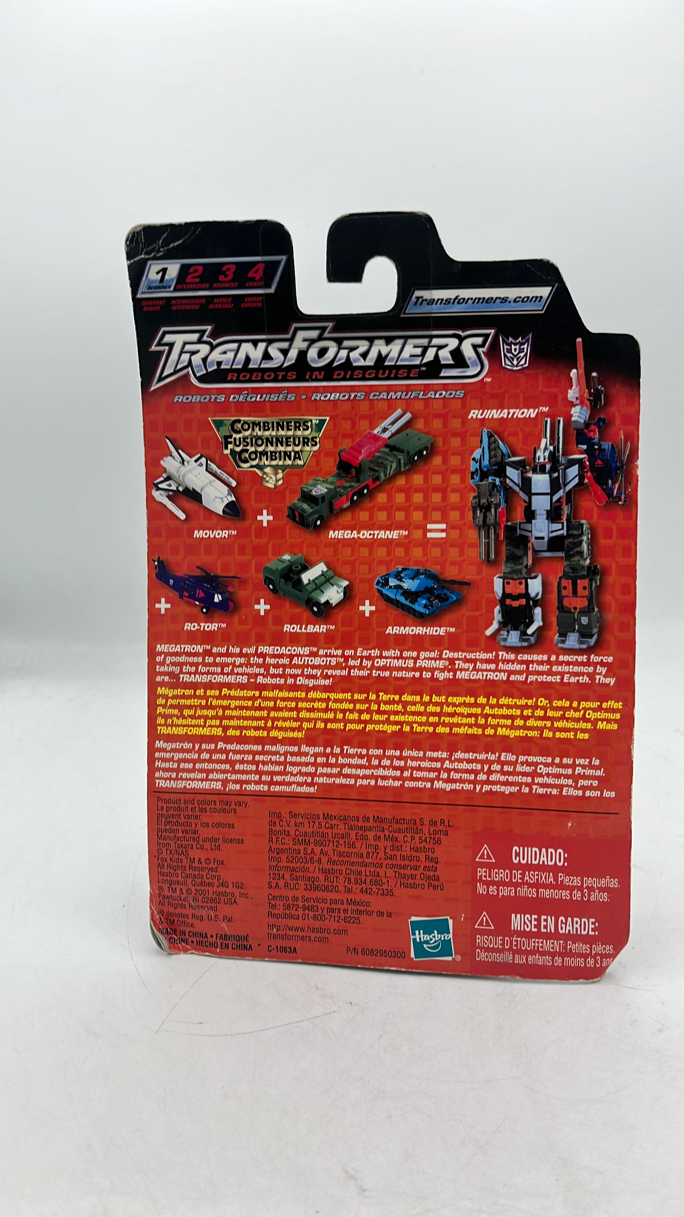 Hasbro Transformers Robots In Disguise Rollbar Figure 2001 view 3
