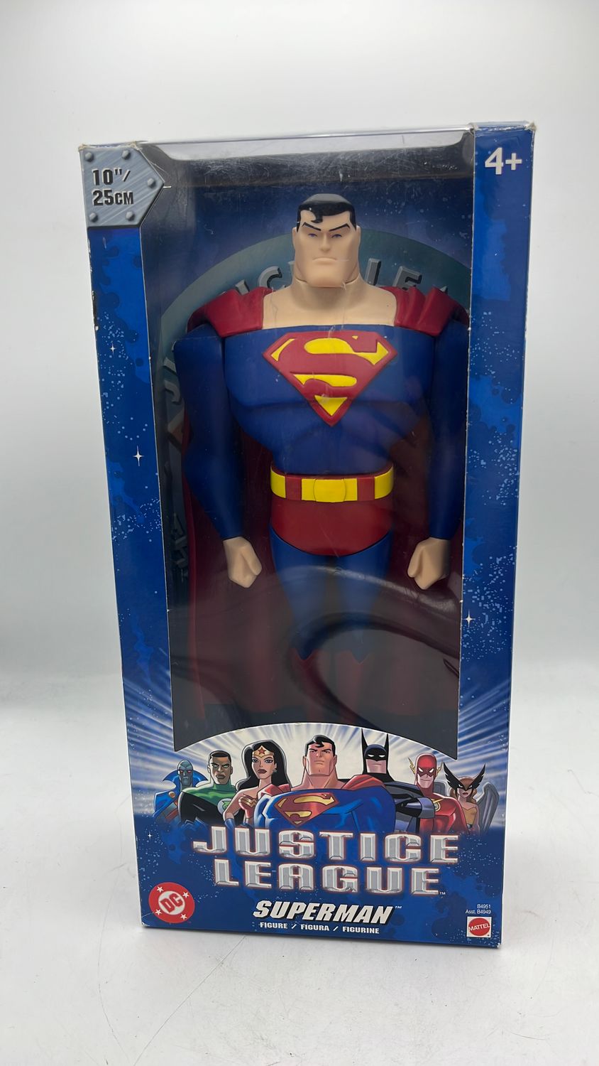 Mattel Justice League Superman Figure 2003 (used)