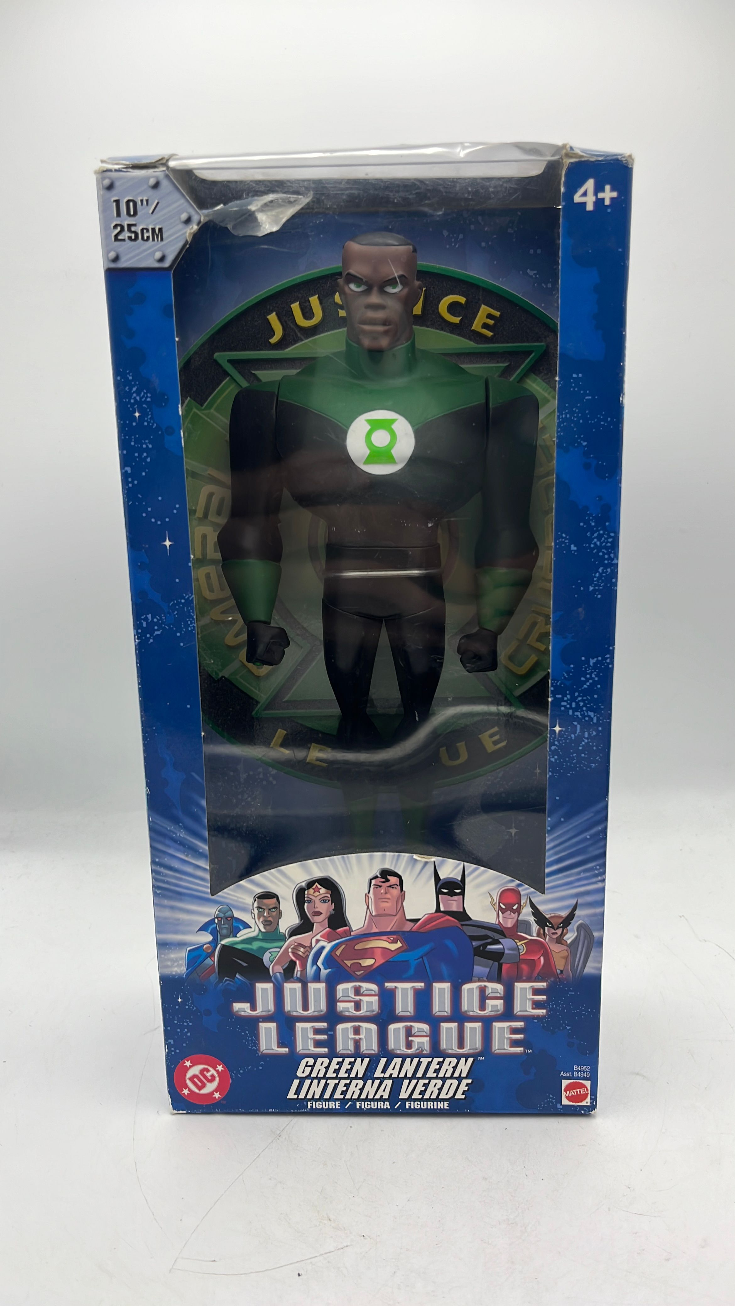 Mattel Justice League Green Lantern Figure 2003 (used)