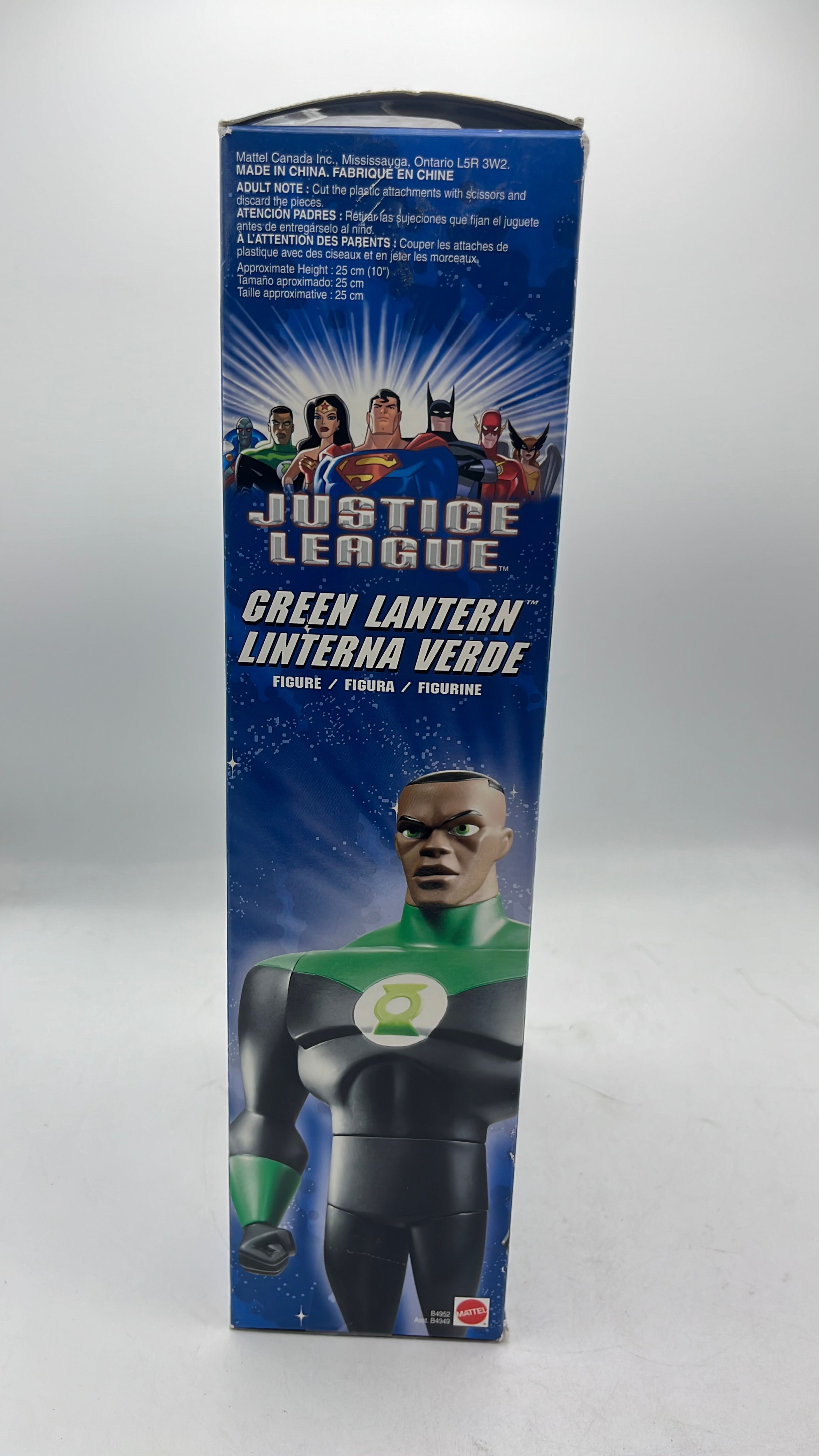 Mattel Justice League Green Lantern Figure 2003 (used) view 2