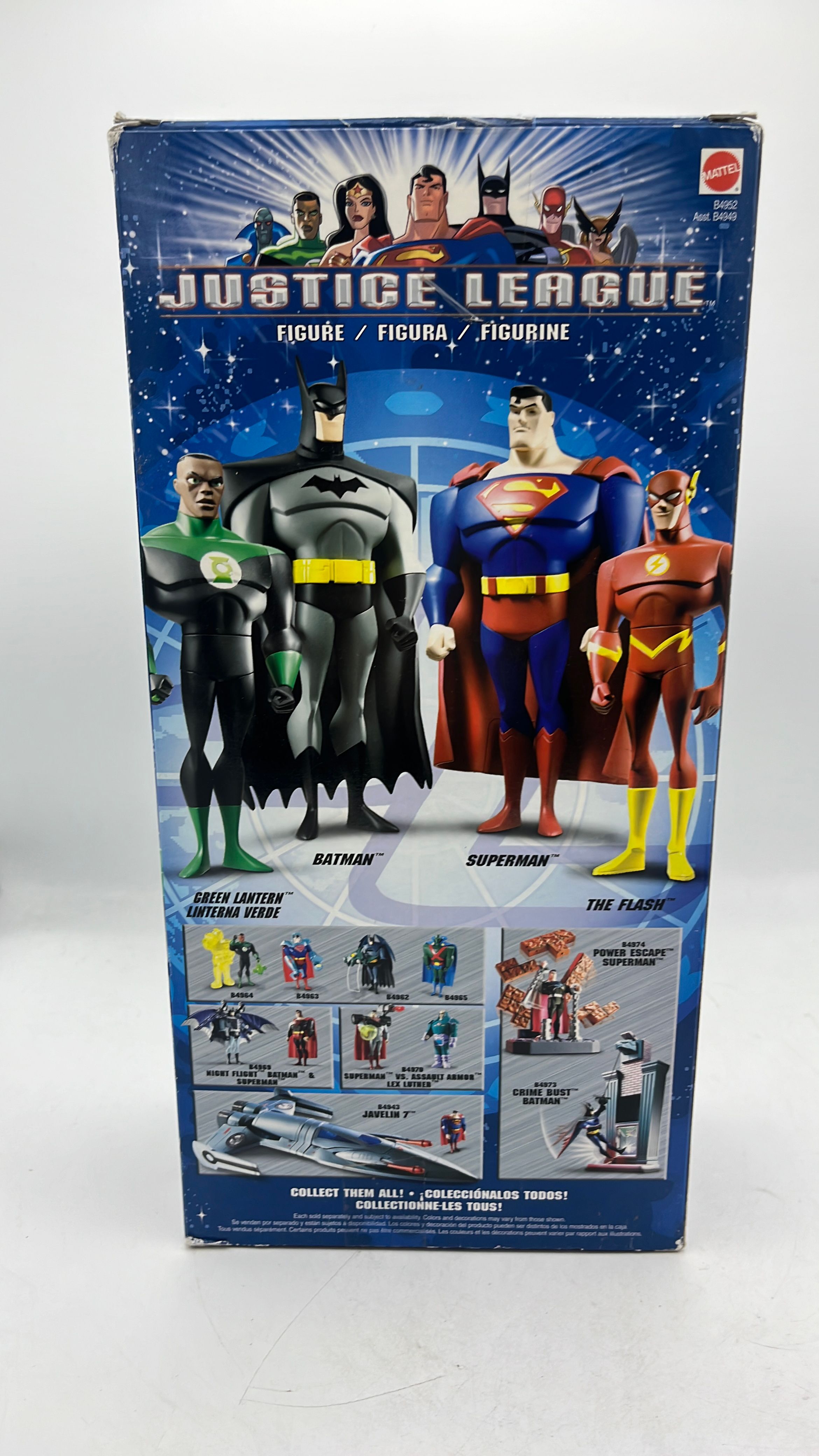 Mattel Justice League Green Lantern Figure 2003 (used) view 3