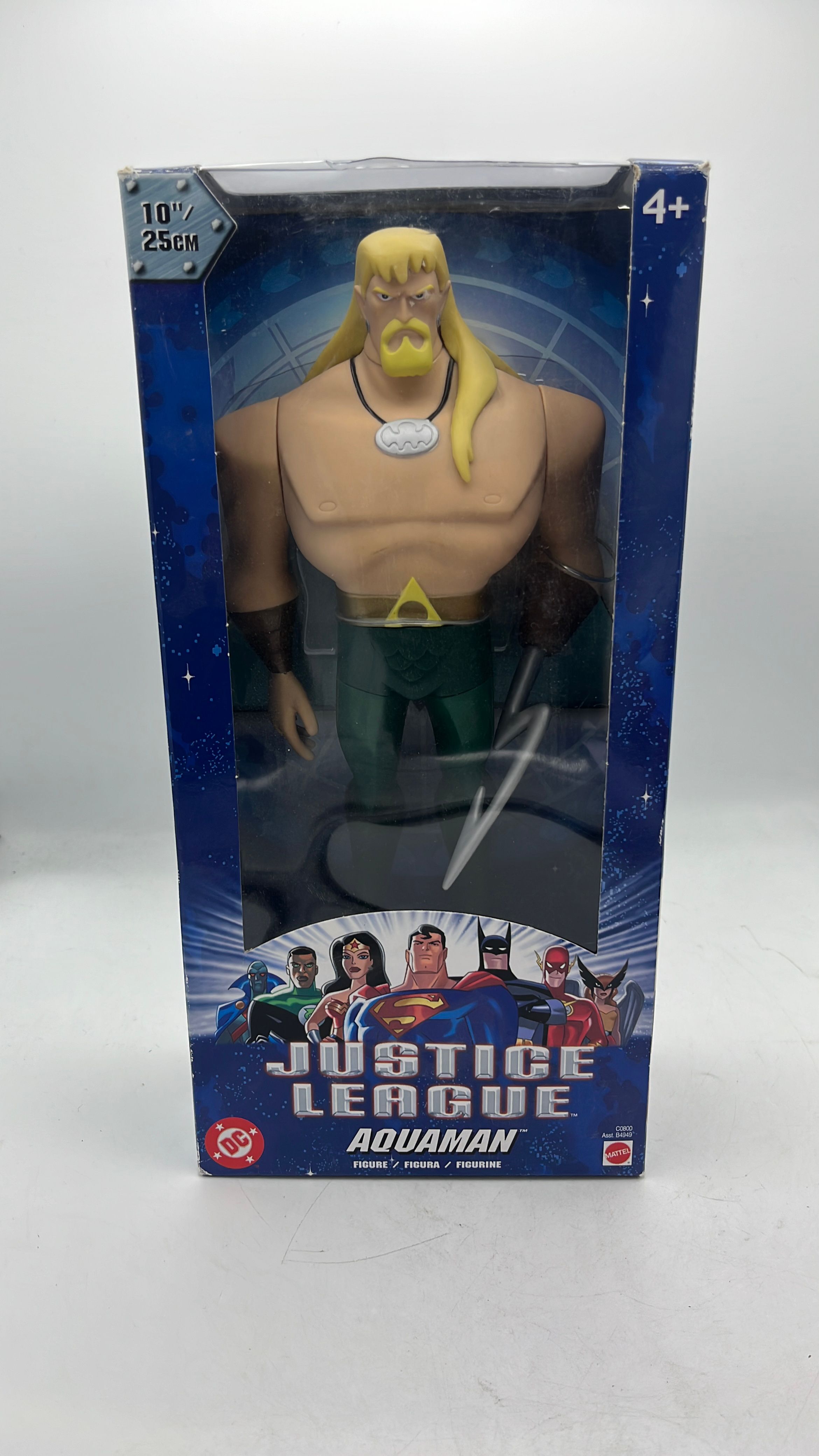 Mattel Justice League Aquaman Figure 2003 (used)