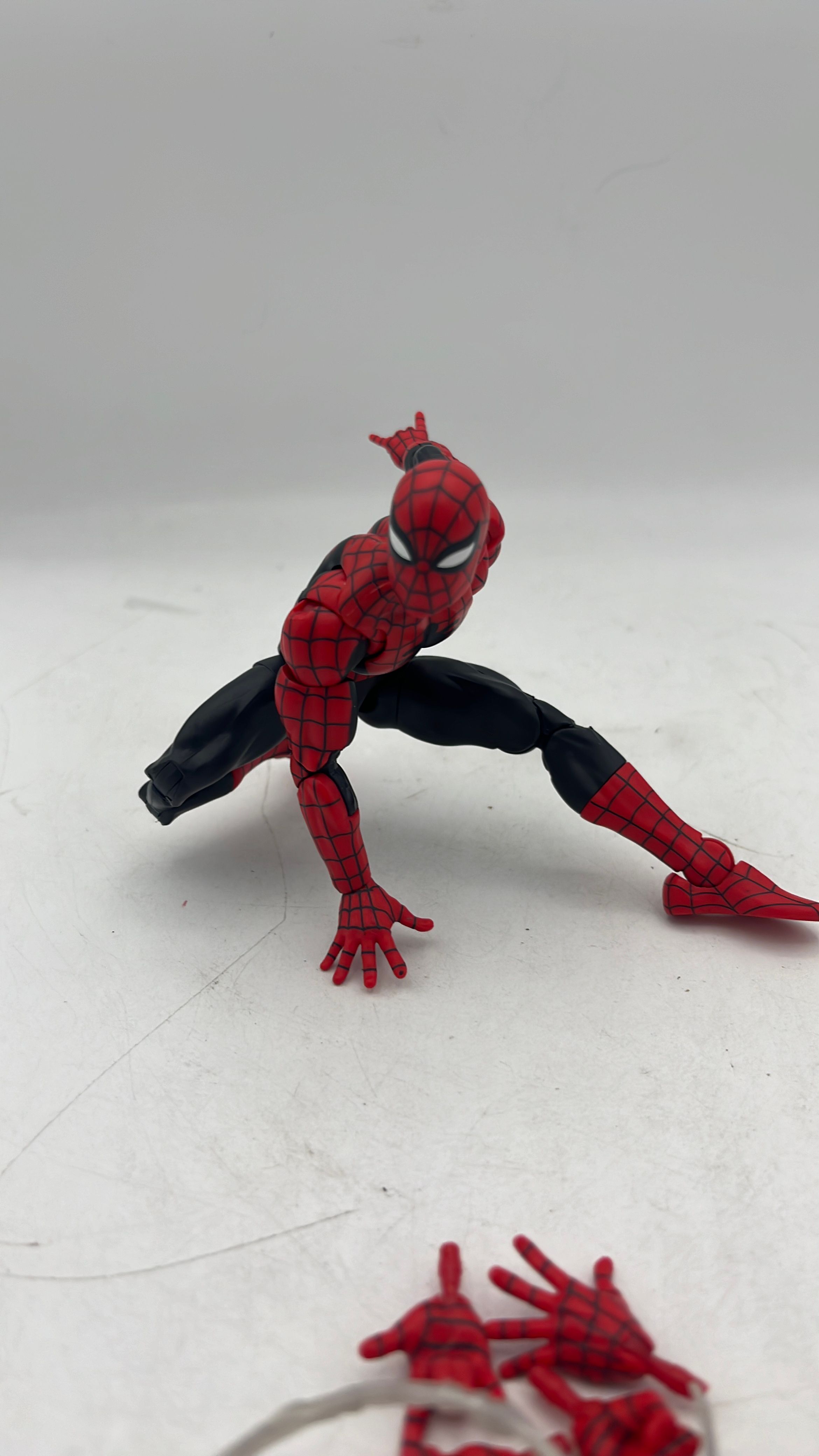 Hasbro Marvel Legends Amazing Fantasy 15 Spider-Man Figure 2022 (used) view 2