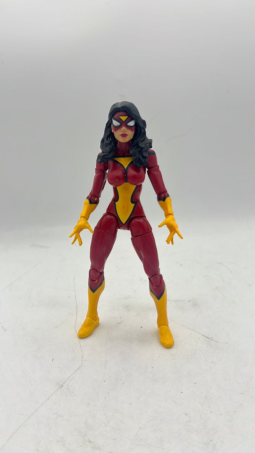 Hasbro Marvel Legends Spider Woman [Jessica Drew] Figure 2015 (used) Incomplete