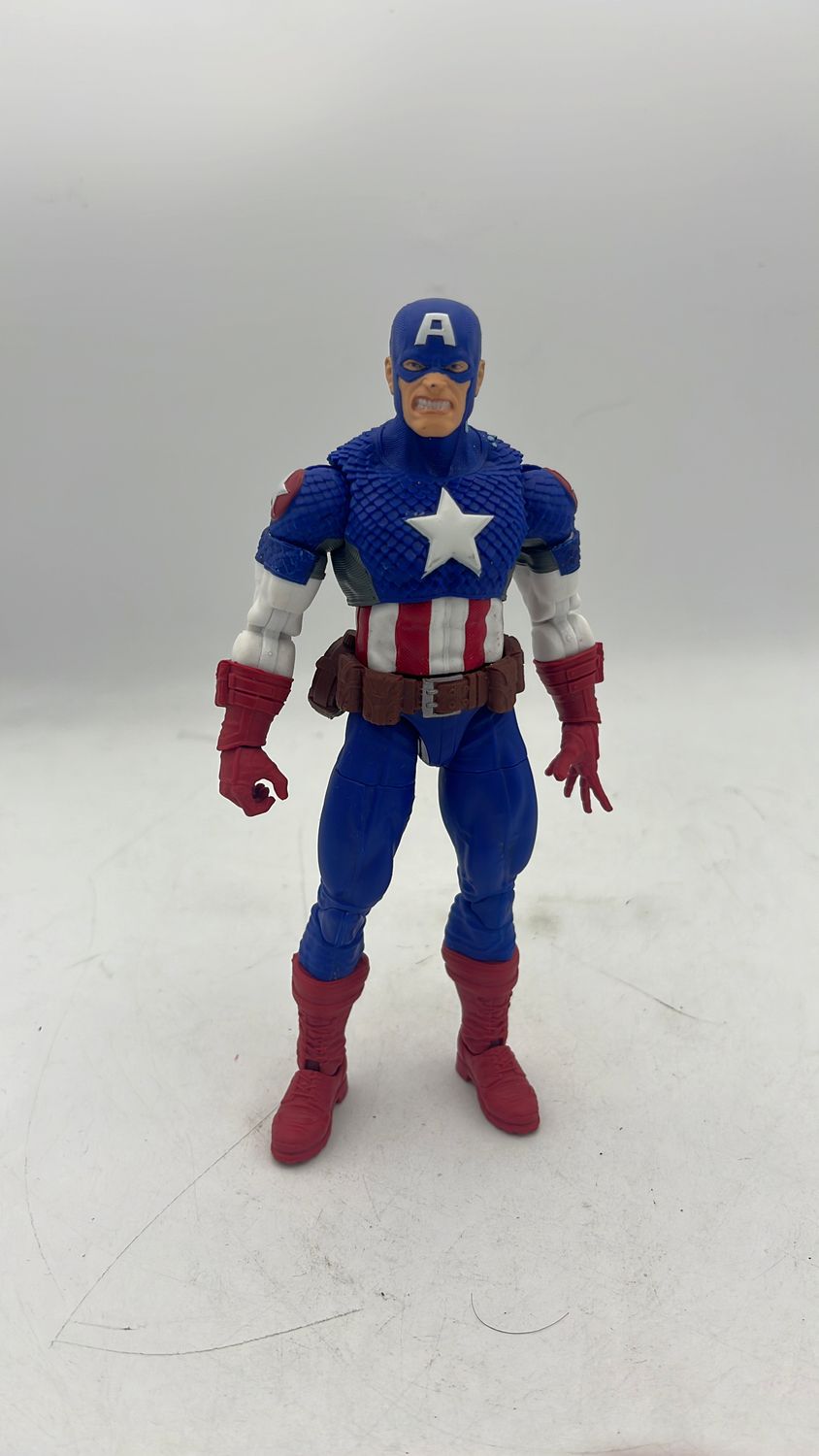 Hasbro Marvel Legends Ultimate Captain America Figure 2022 (used) Incomplete