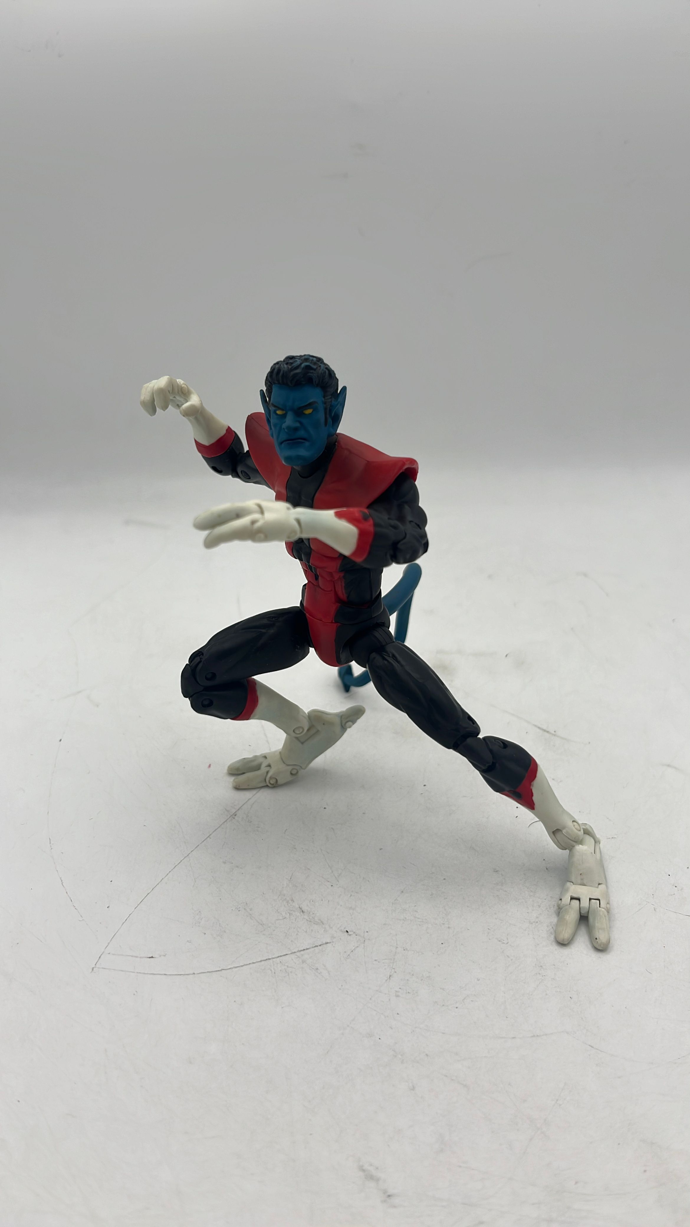 ToyBiz Marvel Legends Nightcrawler Figure 2005 (used) view 3