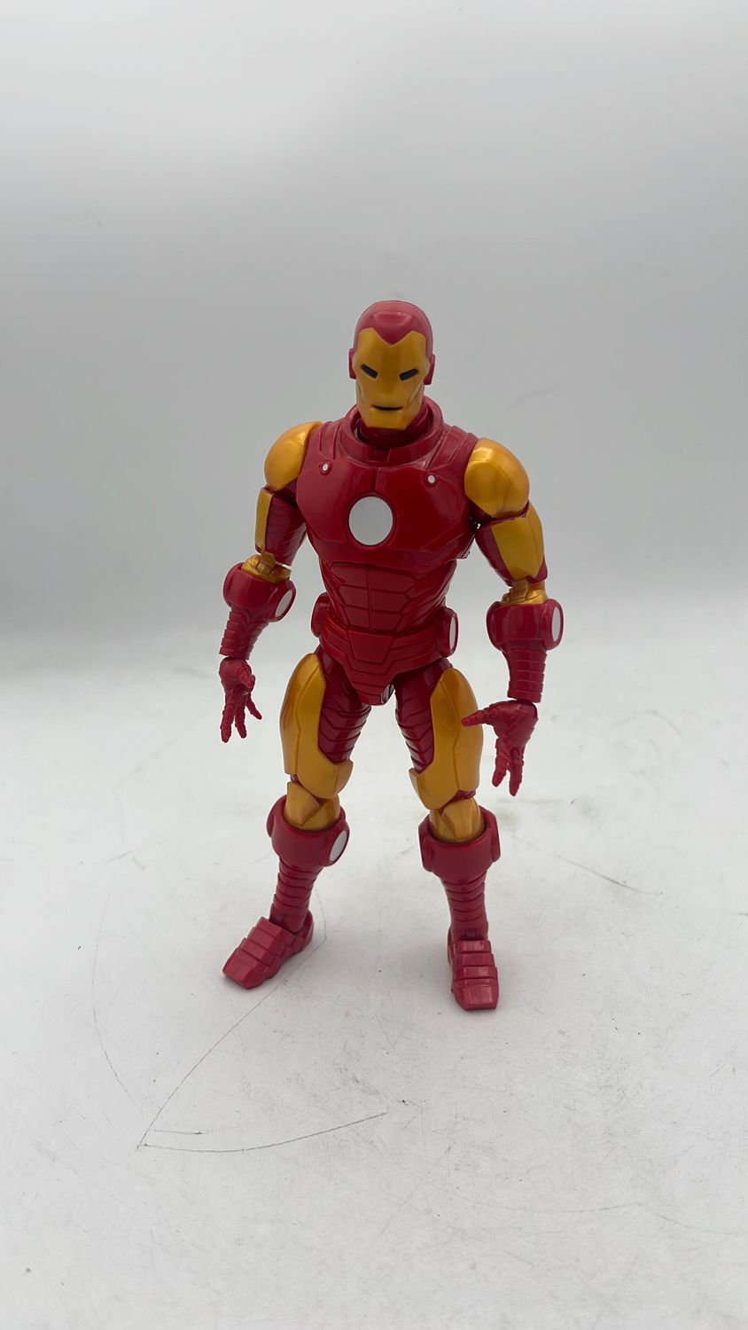 Hasbro Marvel Legends Iron Man Figure 2022 (used) Incomplete