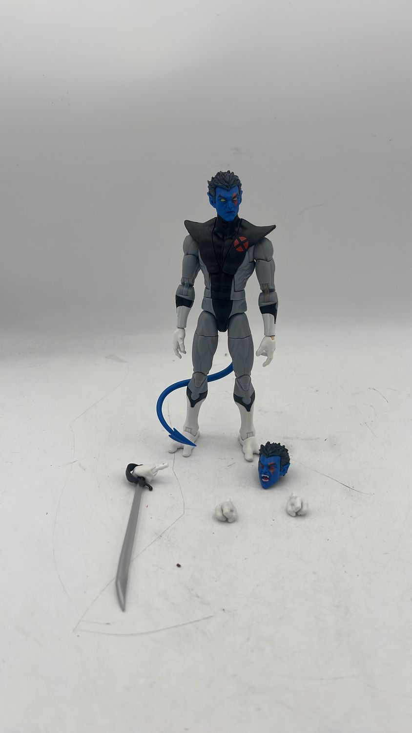Hasbro Marvel Legends X-Force Nightcrawler Figure 2025 (used)