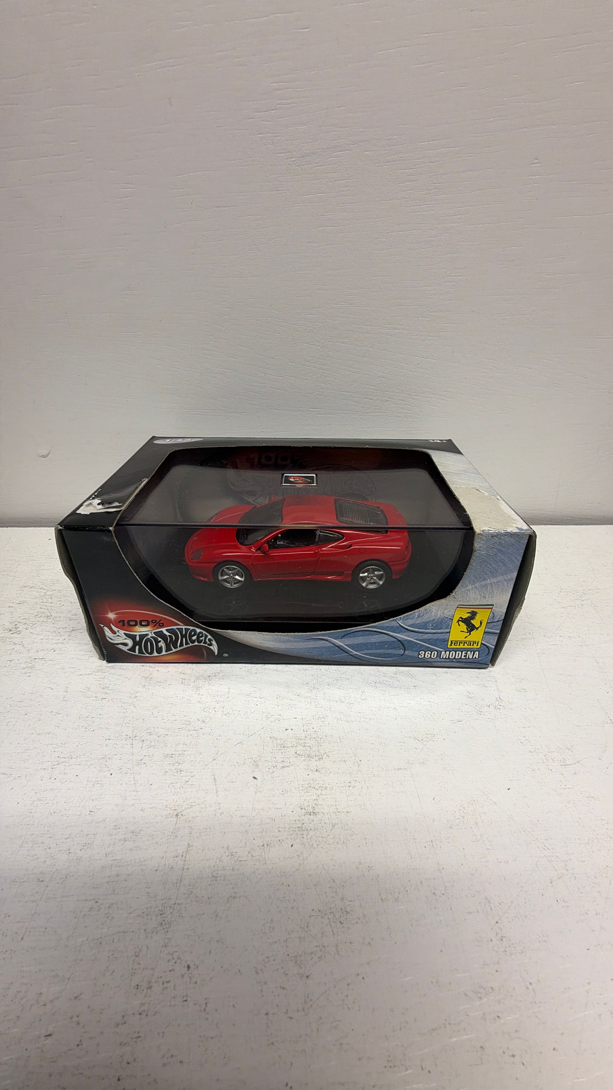 Mattel Hot Wheels 100% Black Box 1/43 Ferrari 360 Modena