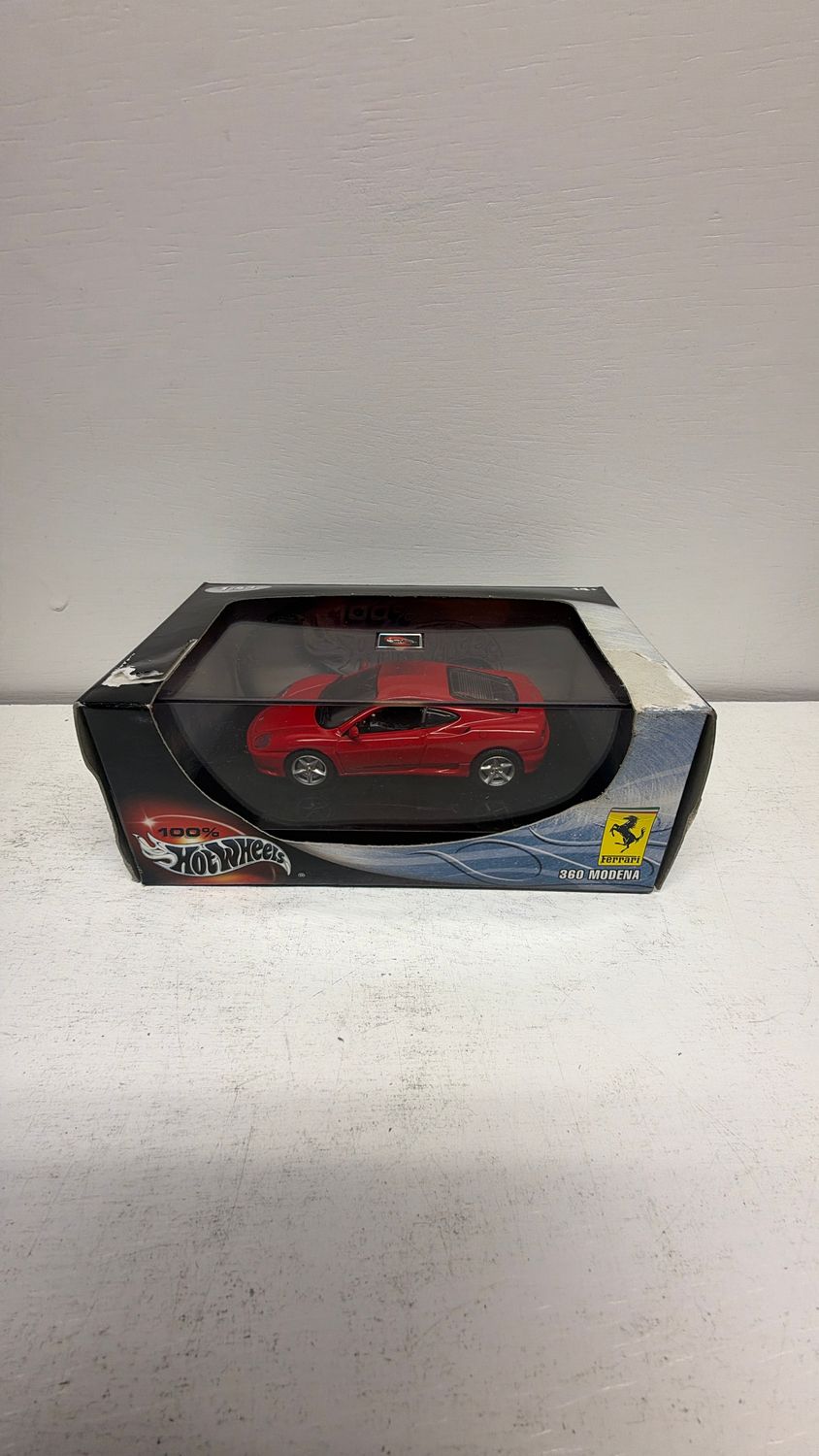Mattel Hot Wheels 100% Black Box 1/43 Ferrari 360 Modena