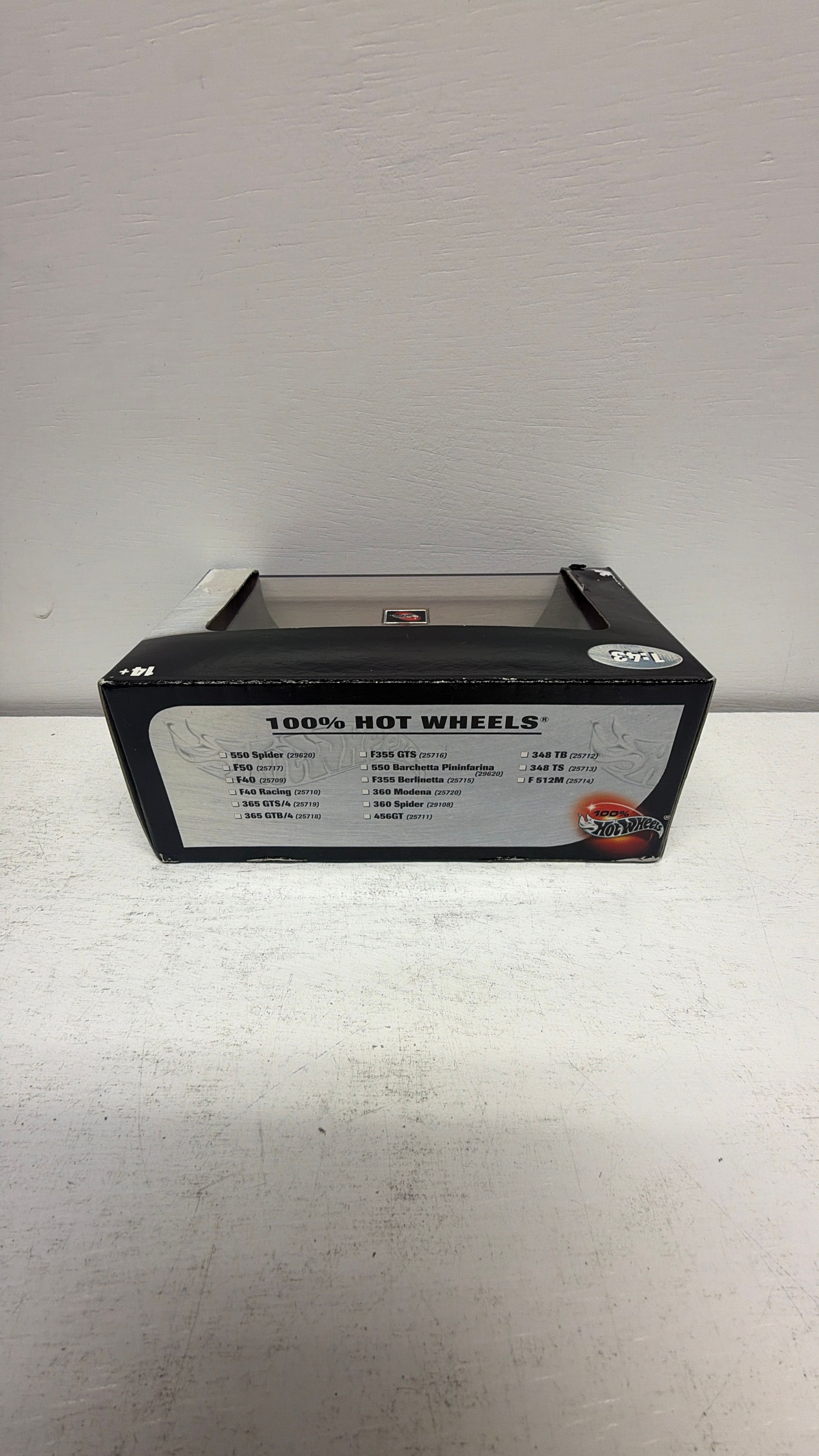 Mattel Hot Wheels 100% Black Box 1/43 Ferrari 360 Modena view 5