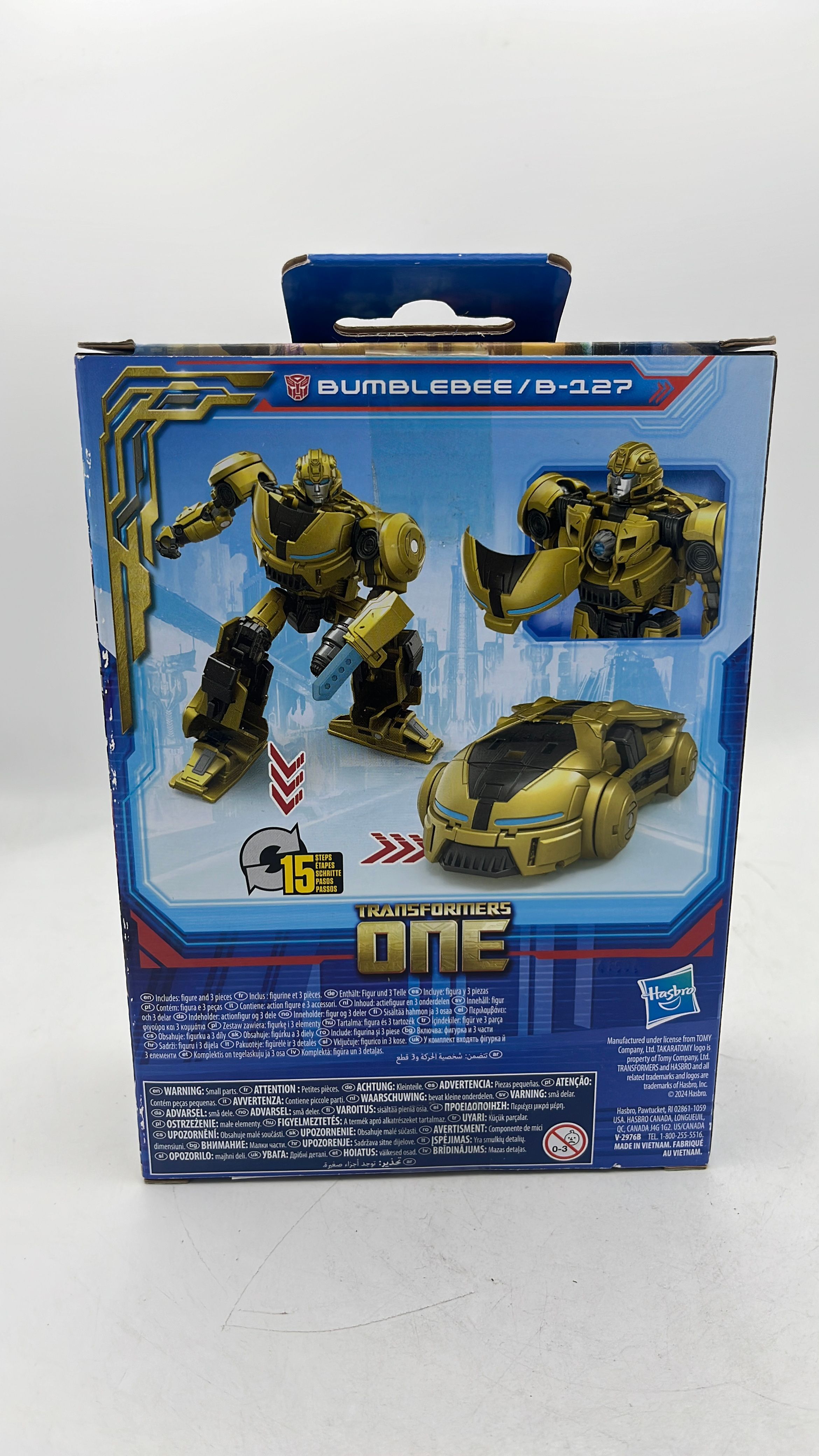 Hasbro Transformers One Bumblebee/B-127 Figure 2024 view 3