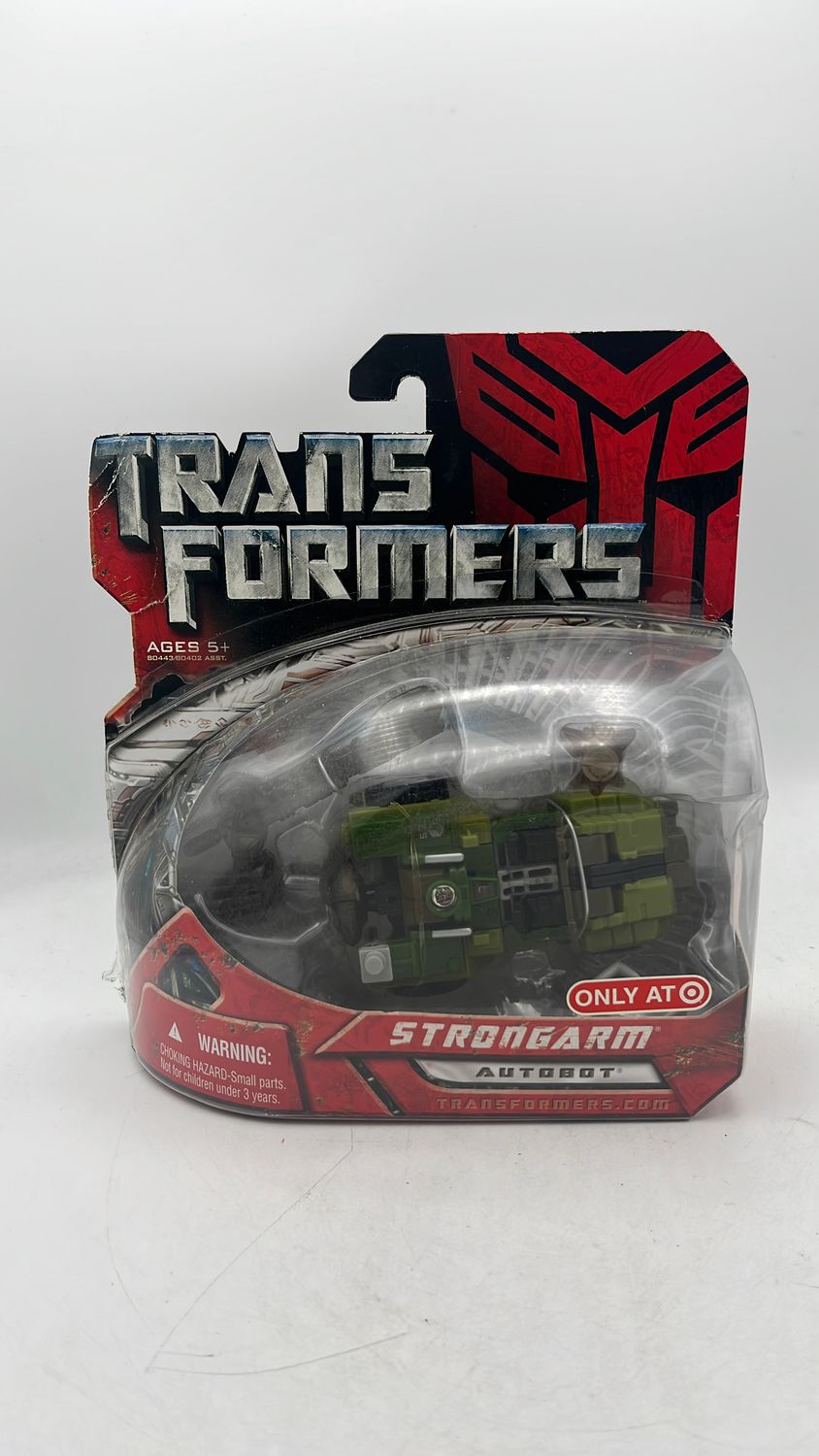 Hasbro Transformers Movie Strongarm Figure 2007 Worn Box
