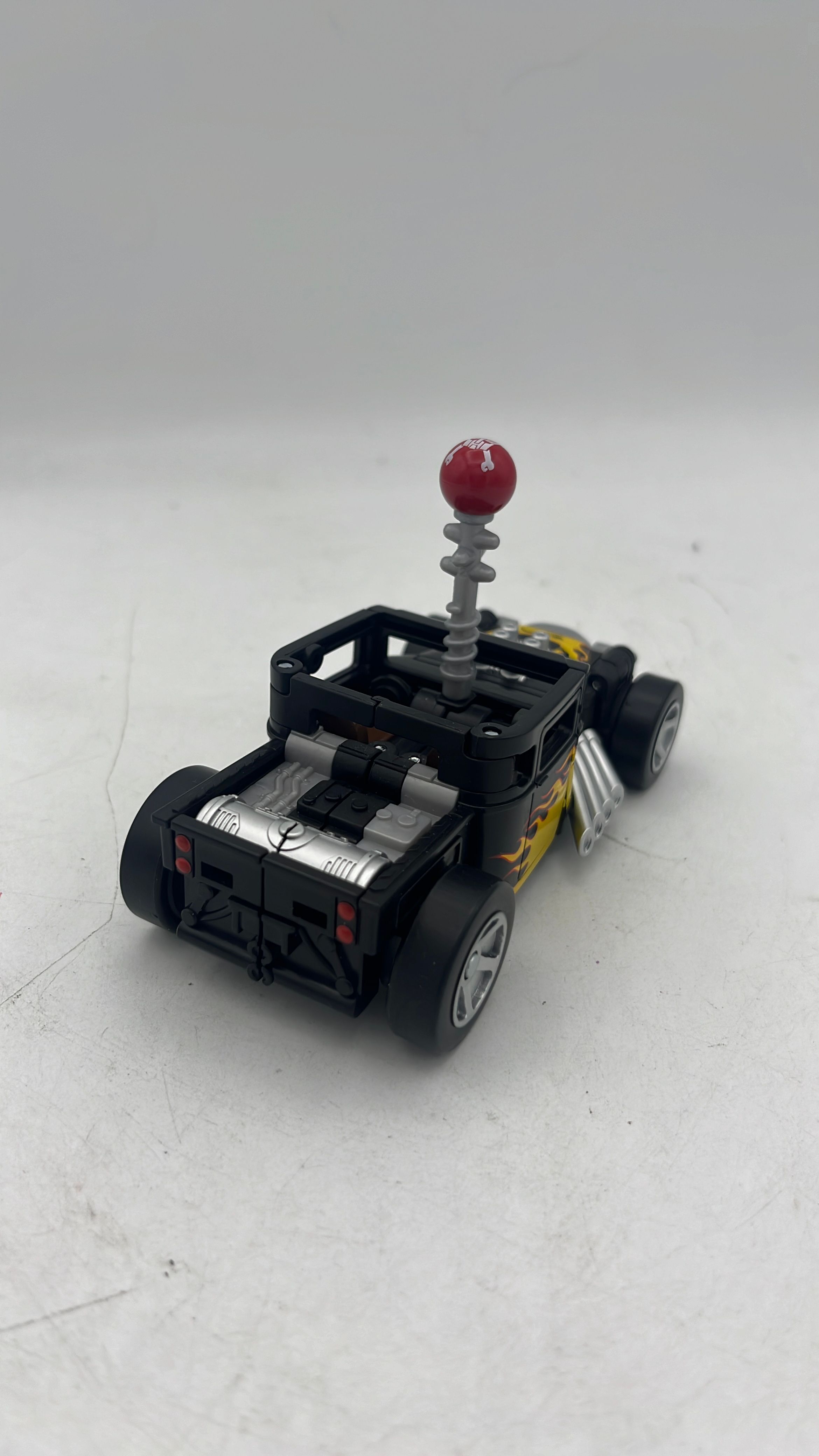 Hasbro Transformers x Hot Wheels Bone Shaker Figure 2025 (used) view 4