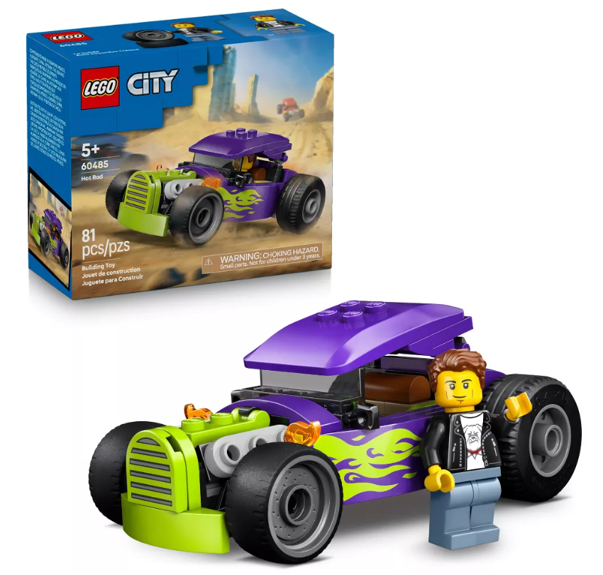 LEGO 60485 City Hot Rod Race Car Building Toy