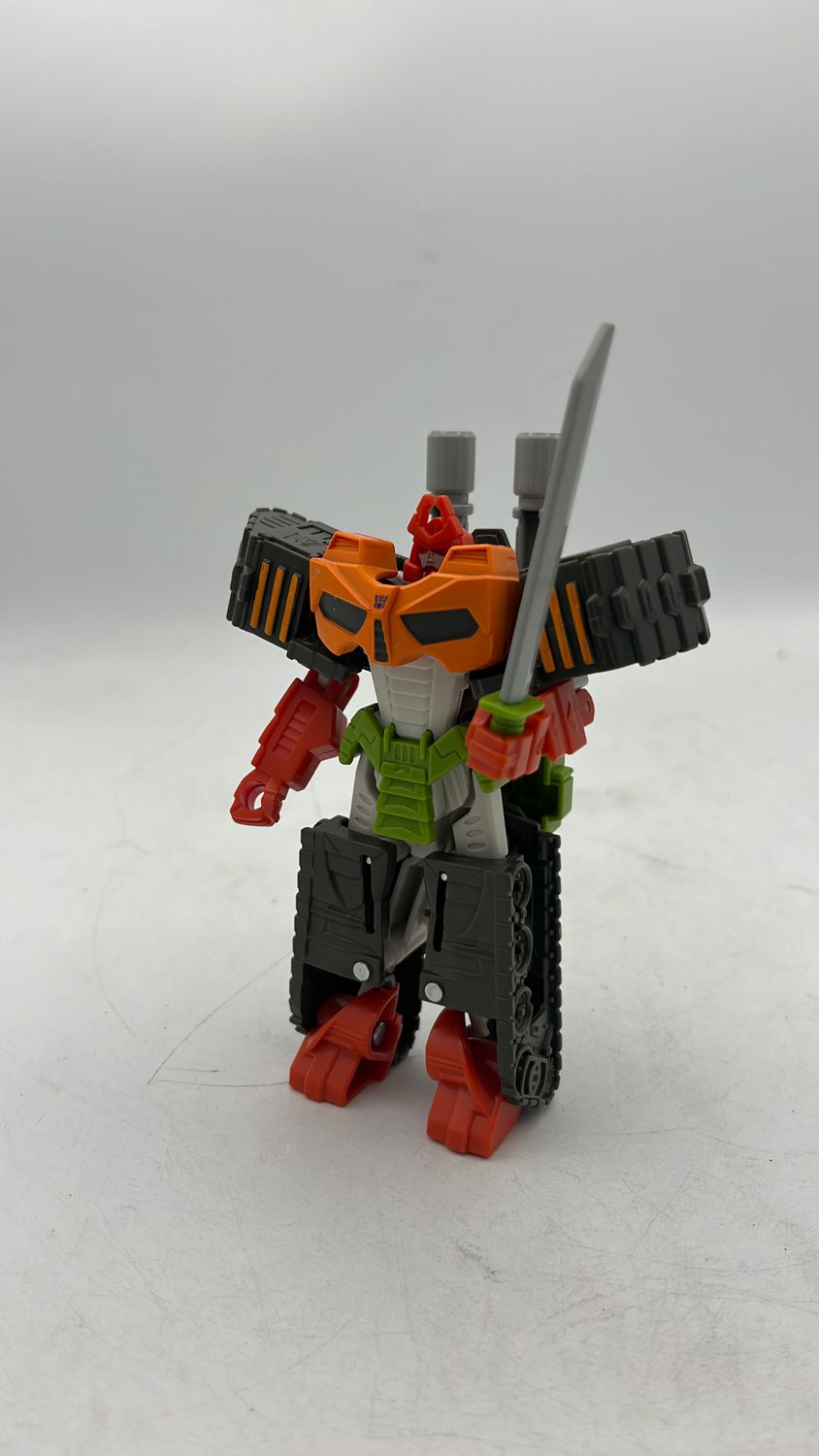 Hasbro Transformers Cyberverse 1-Step Changers Bludgeon Figure 2020 (used)