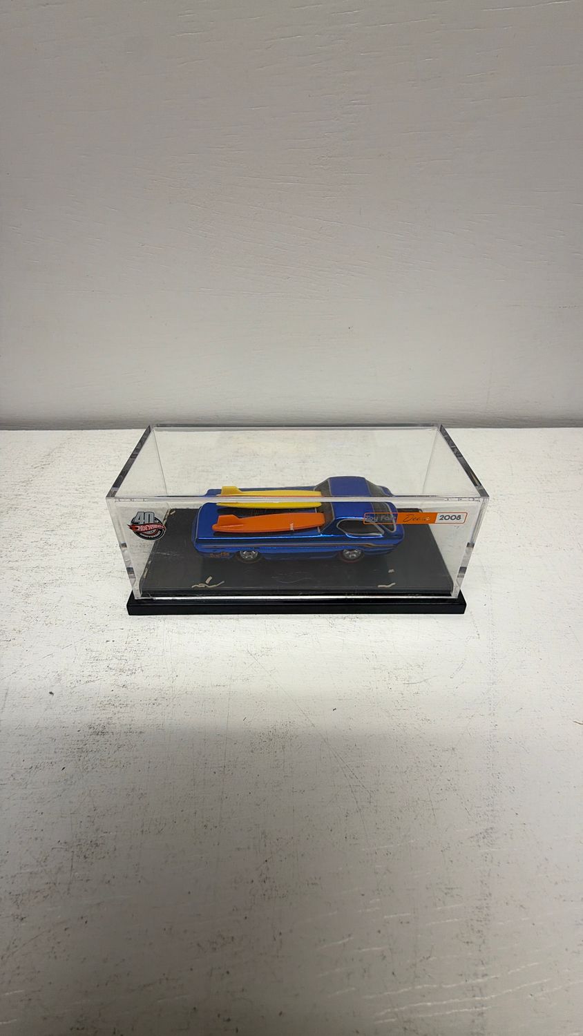 Mattel Hot Wheels 2008 Toy Fair Hot Wheels 40th Anniversary Deora Blue