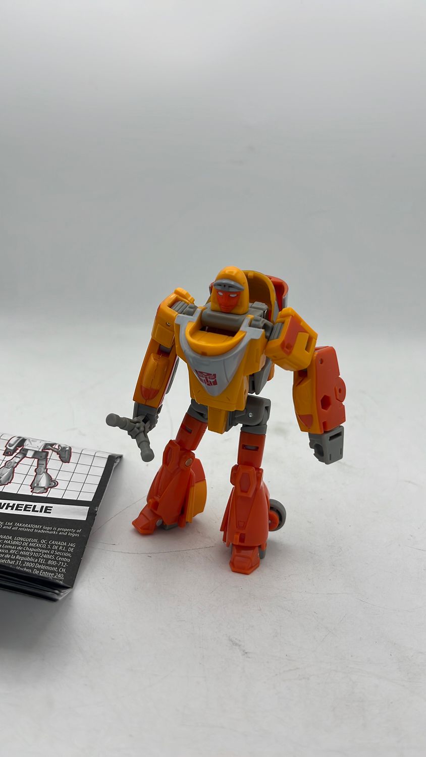 Hasbro Transformers Retro Wheelie Figure 2026 (used)