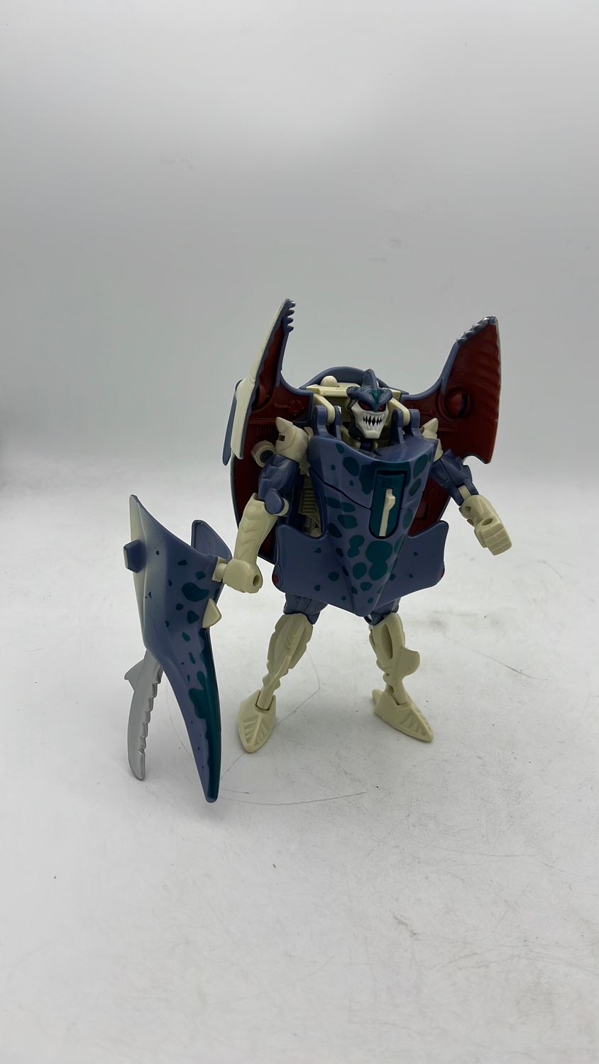 Hasbro Transformers Beast Wars Cybershark Figure Reissue 2021 (used)