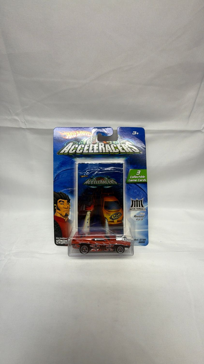 Mattel Hot Wheels AcceleRacers Metal Maniacs Riveted 4 of 9