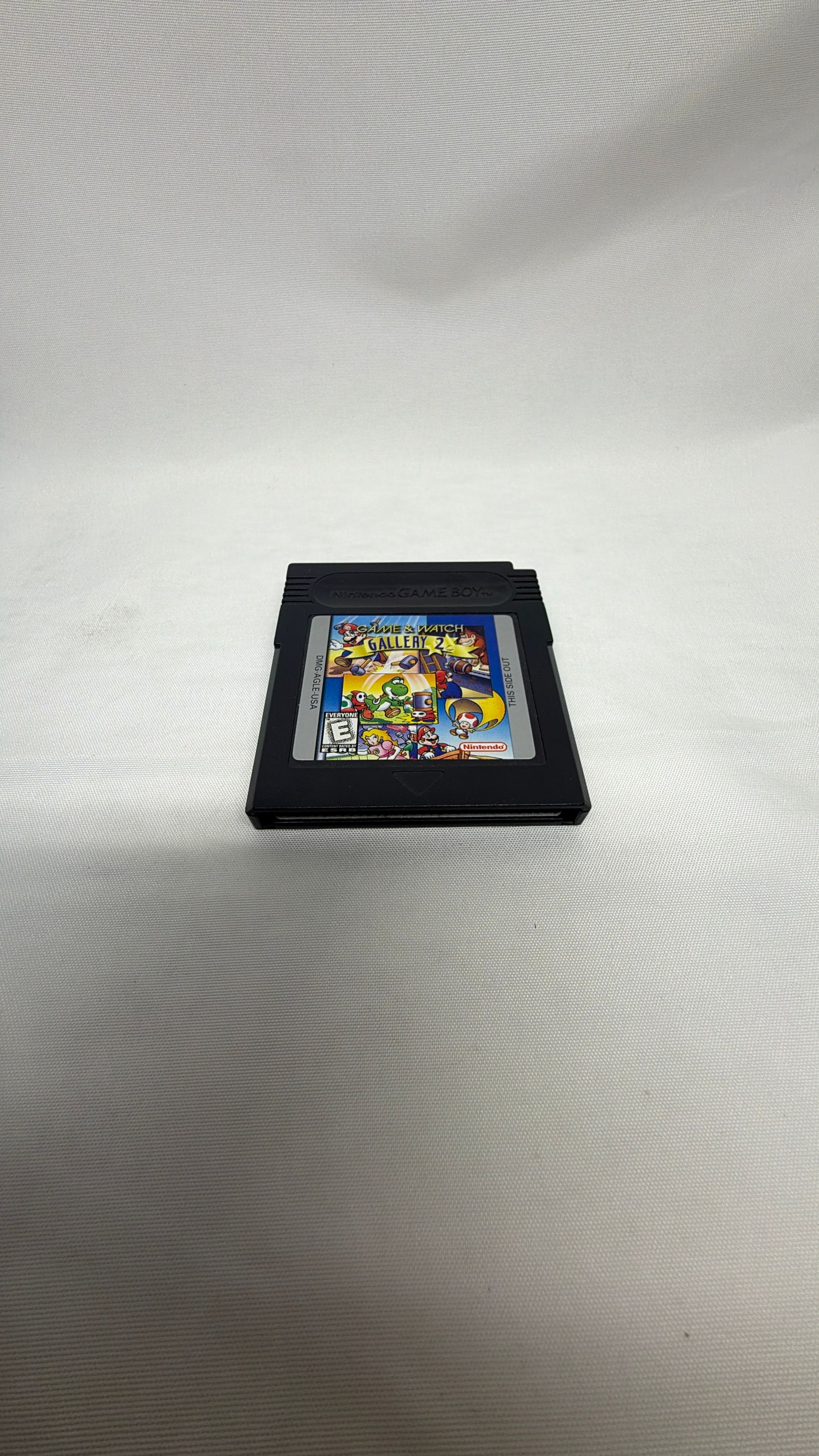 Nintendo Game and Watch Gallery 2 Game Cartridge “Clean Label”